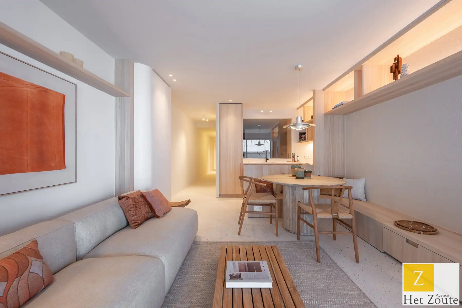 Appartement met frontaal zeezicht in Het Zoute foto 2