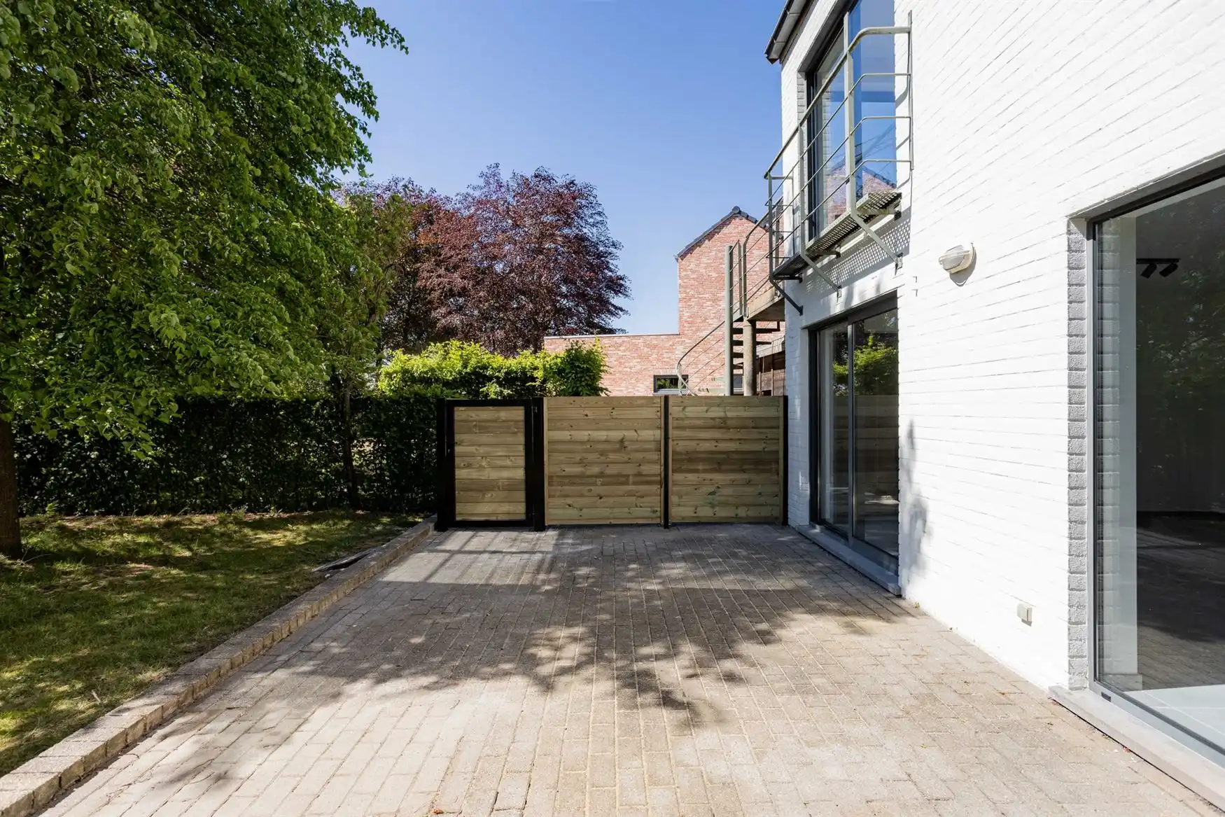 Gelijkvloersappartement met private tuin en open veldzicht in Aalter foto 13