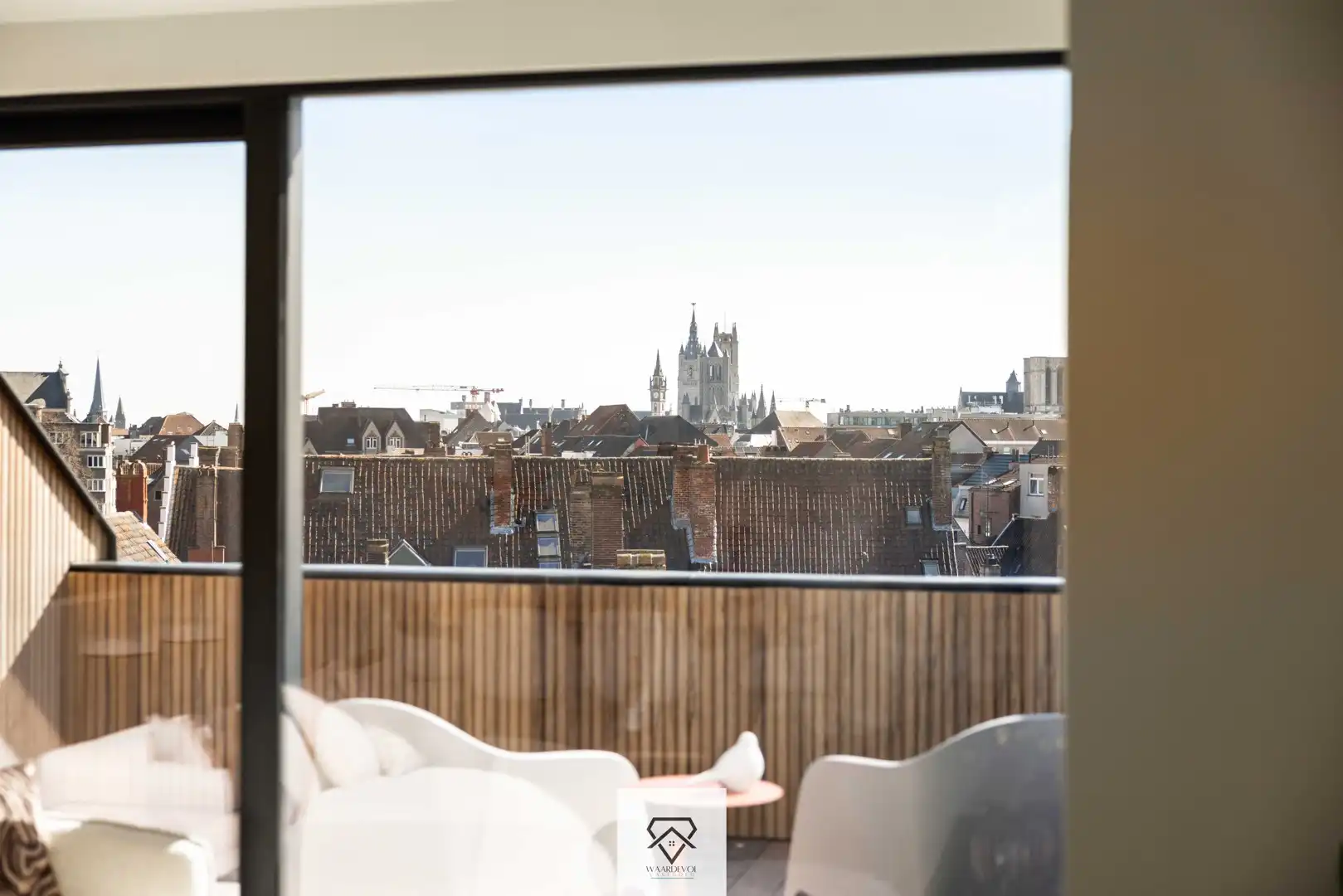 The Skyline Boutique met panoramisch zicht over Gent foto 22