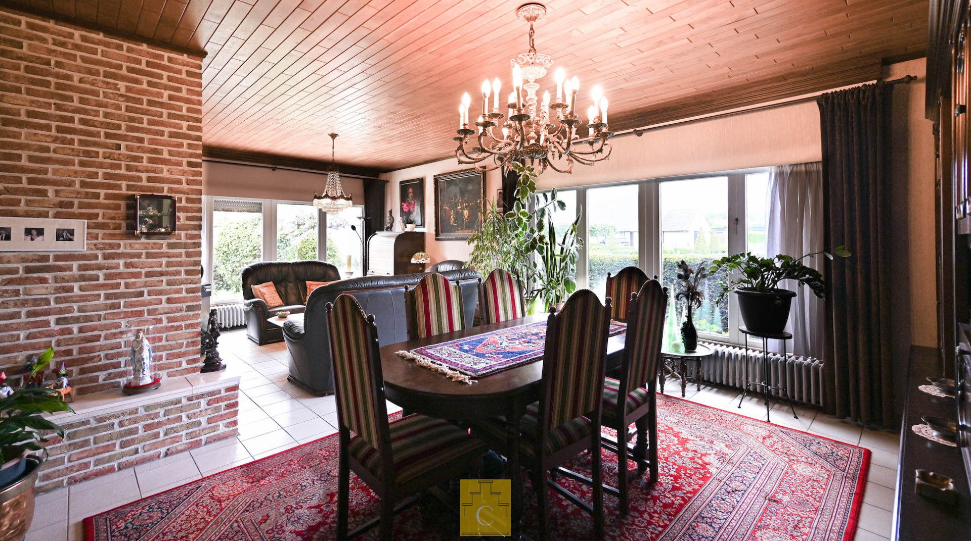 charmante driegevelbungalow met tuin en garage in hartje Loppem foto 7