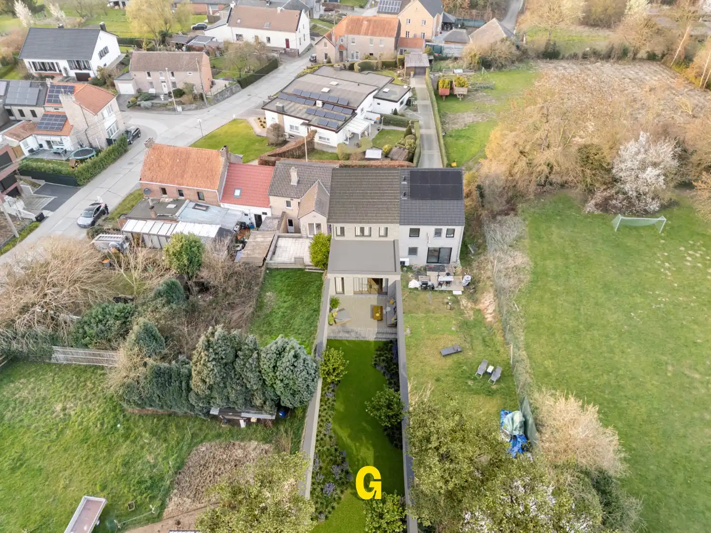 Rustig gelegen bouwperceel op 3a 37ca met zuidgerichte tuin te Waltwilder foto 2