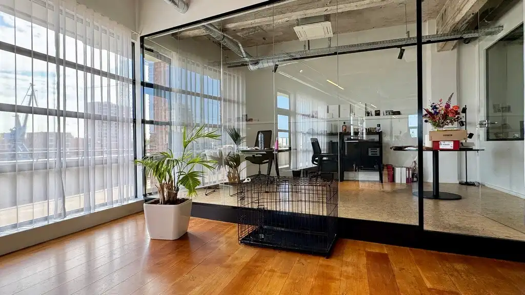 Hip loftkantoor te huur in Handelsdokcenter in Gent foto 6