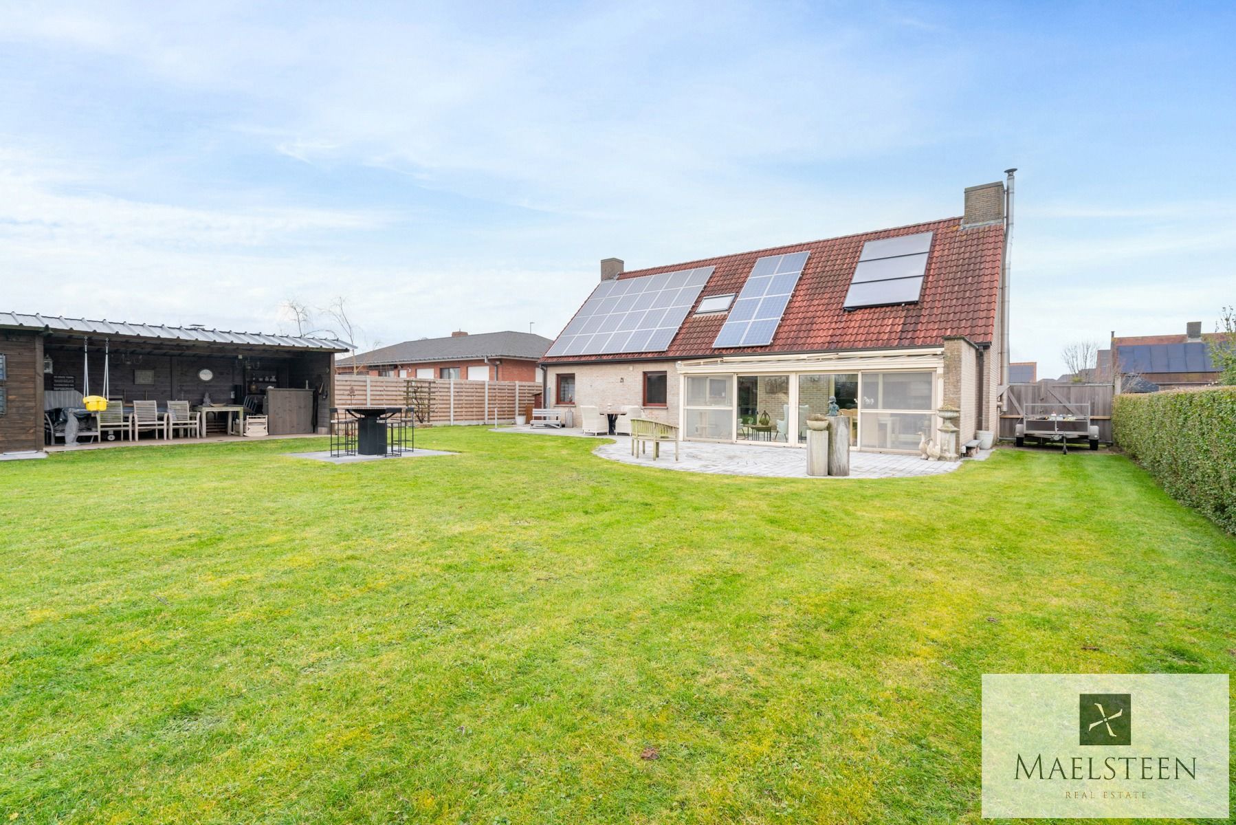 Villa op een perceel van 2416m² in Zuienkerke - Vagevuurwijk foto {{pictureIndex}}