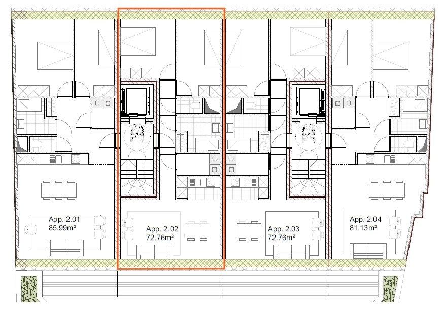 Energiezuinig nieuwbouwappartement met twee slaapkamers in Lokeren foto 4