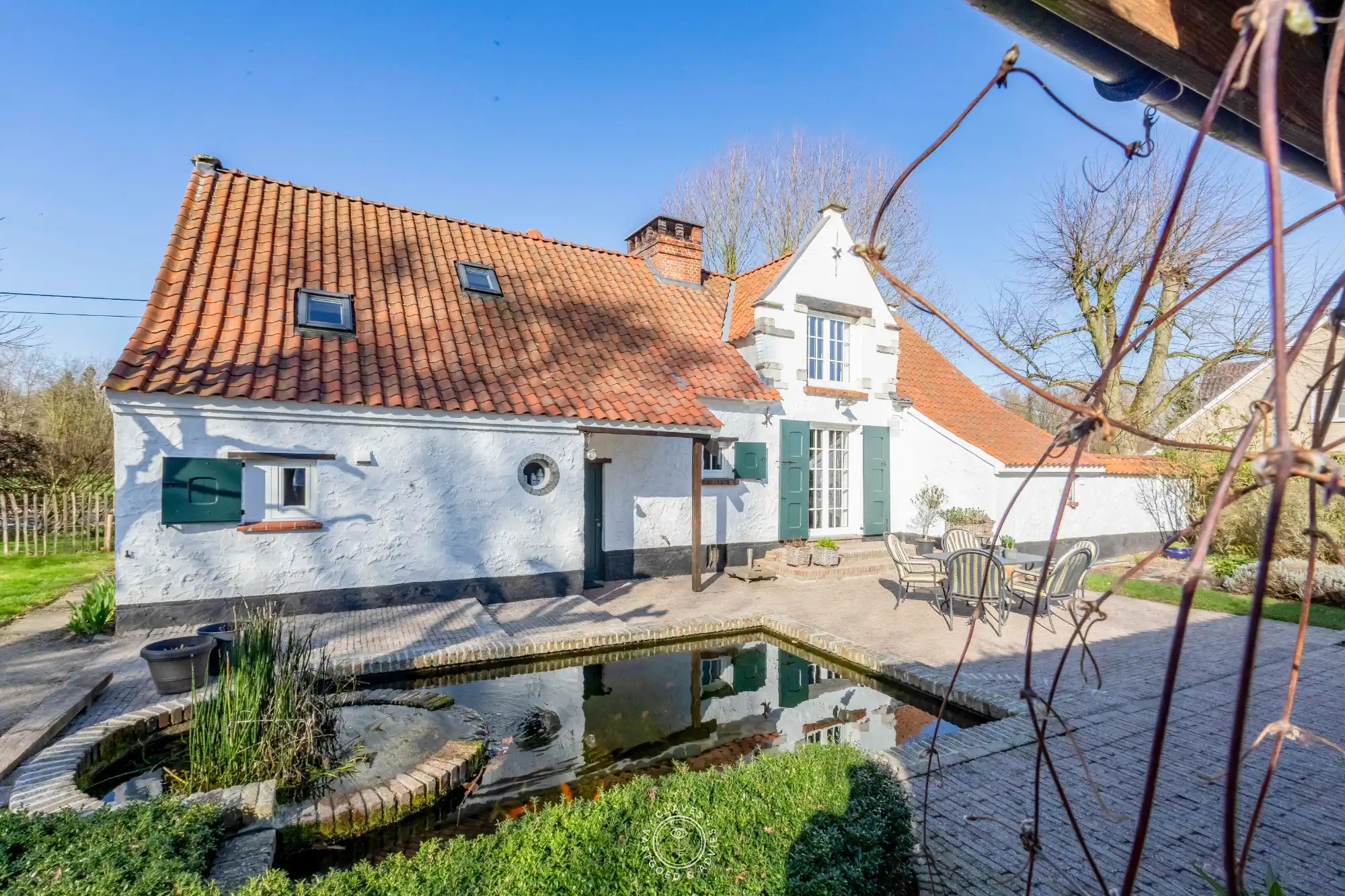 Charmante hofstede op 2.280 m² in het landelijke Sint-Pauwels foto 4