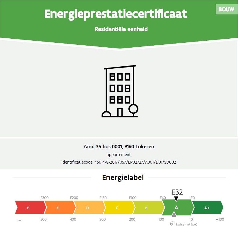 Energiezuinig nieuwbouwappartement met één slaapkamer in Lokeren foto 14