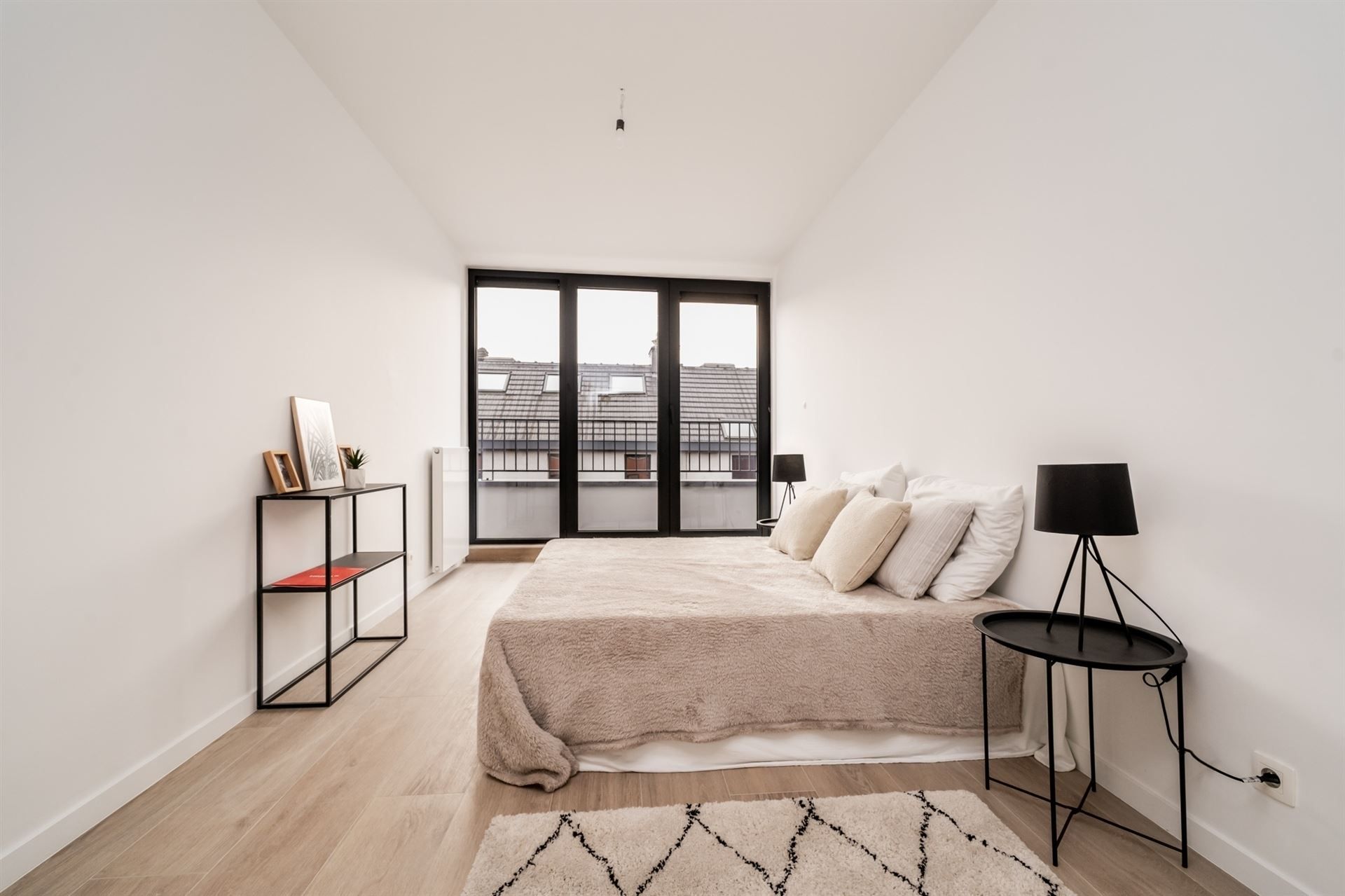 Dicht bij het Tour&Taxis-terrein, prachtig duplex met 2 slaapkamers : foto 10