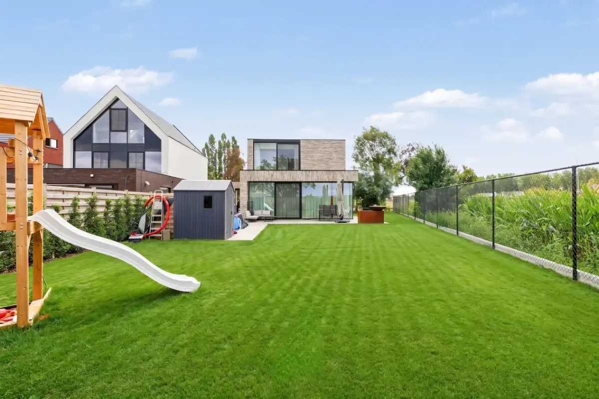 Hoogwaardig afgewerkte, energieneutrale villa (2024) op 876 m² te Oudegem foto 25