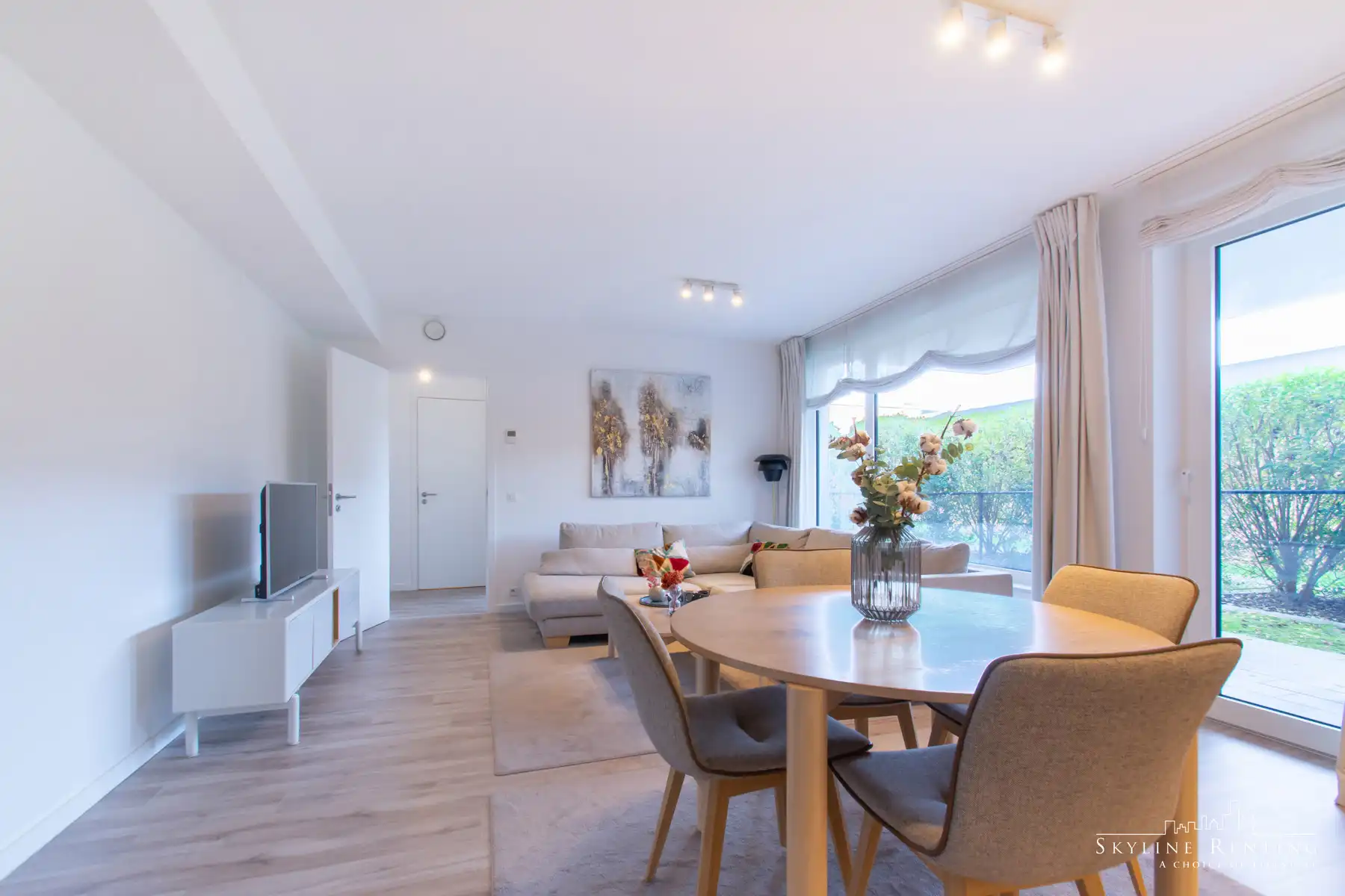 Charmant éénkamerappartement met privétuin in Evere foto 6