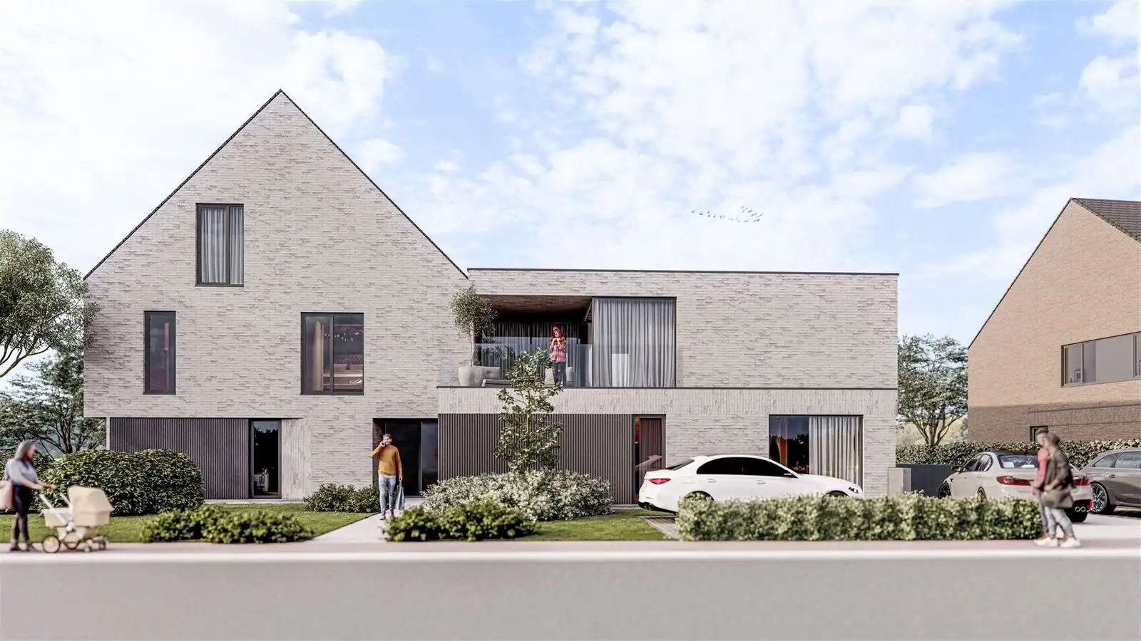 Gelijkvloers appartement met 1 slaapkamer en tuin.(A02)  foto 3