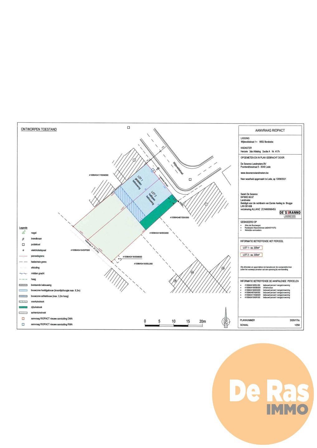 BORSBEKE -  LOT 2 - Bouwgrond voor HOB foto 2