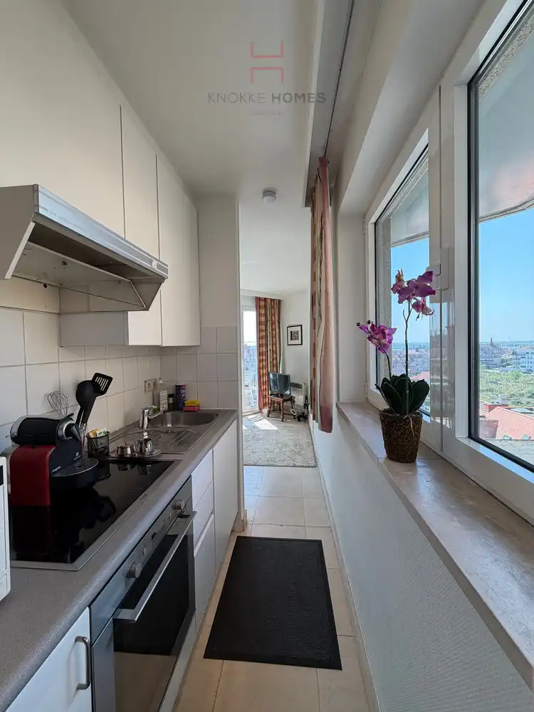 Zonnig appartement met zuid-gericht terras in Duinbergen foto 7