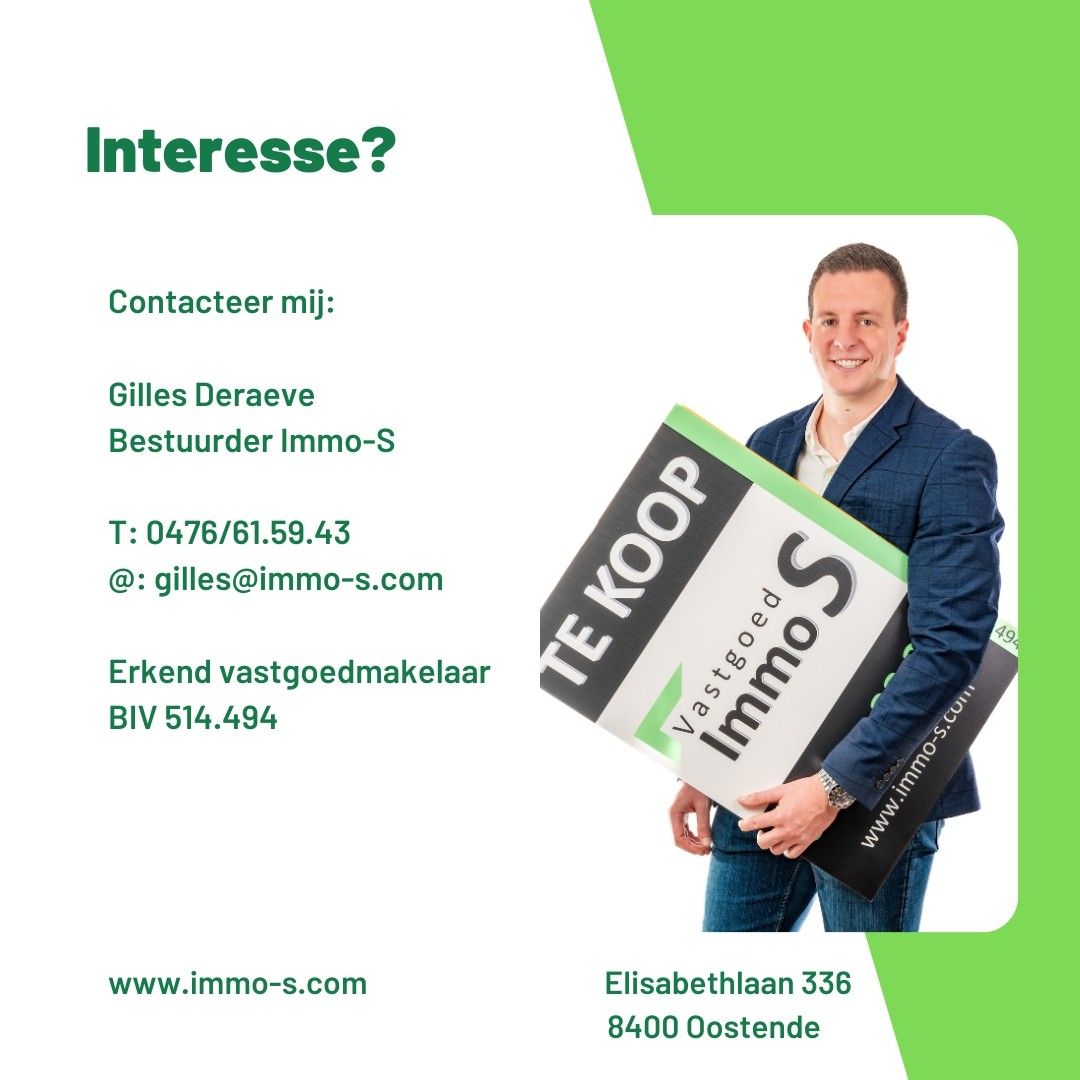 Ruim appartement met 2 terrassen te Oostende foto 18