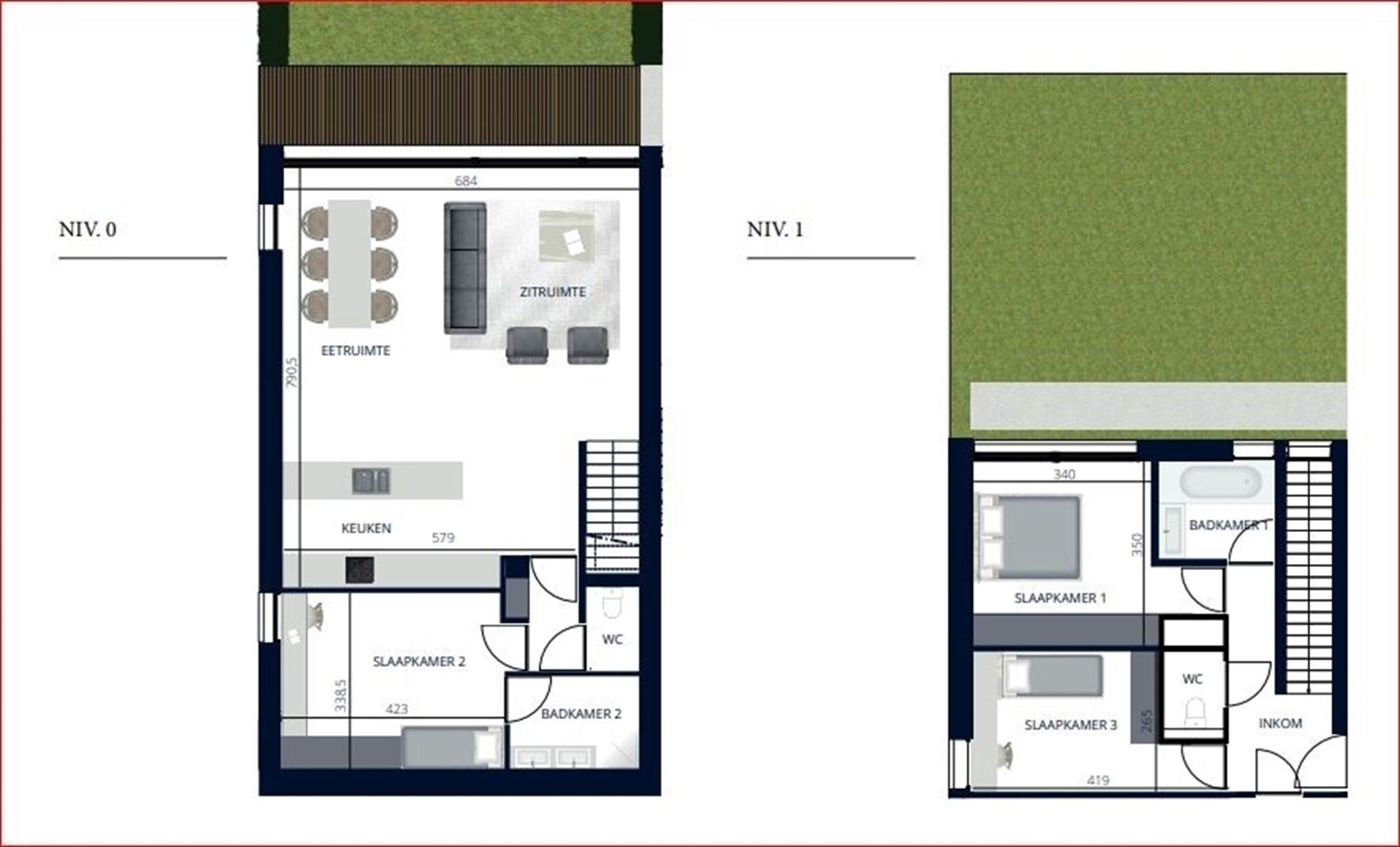 ruime duplex met tuin foto 21