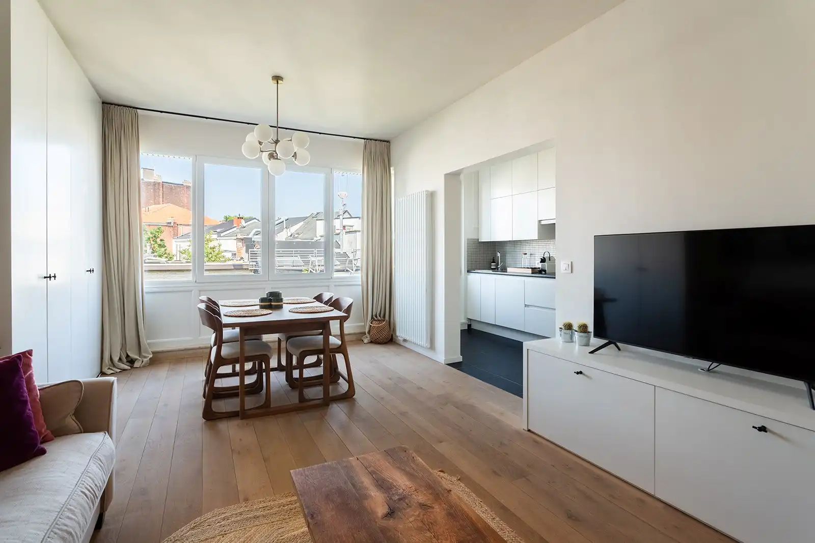 Luxueus gerenoveerd 2 slk appartement op het Zuid foto 3