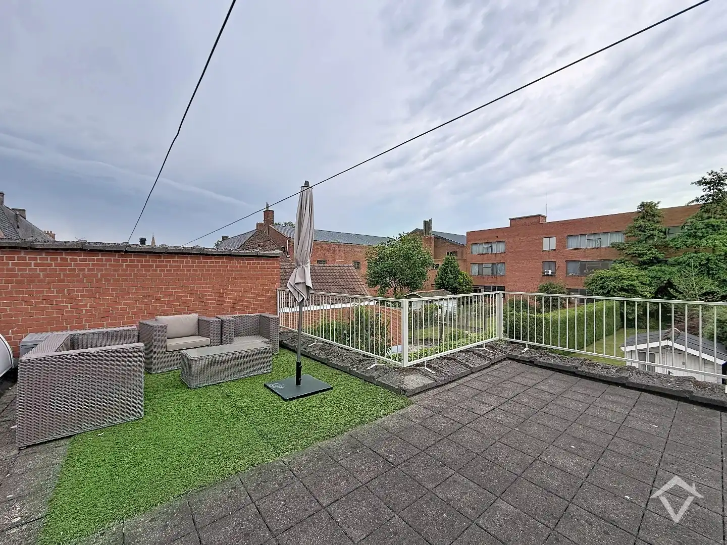 Duplex appartement met 2 slaapkamers groot terras te Handzame foto 11