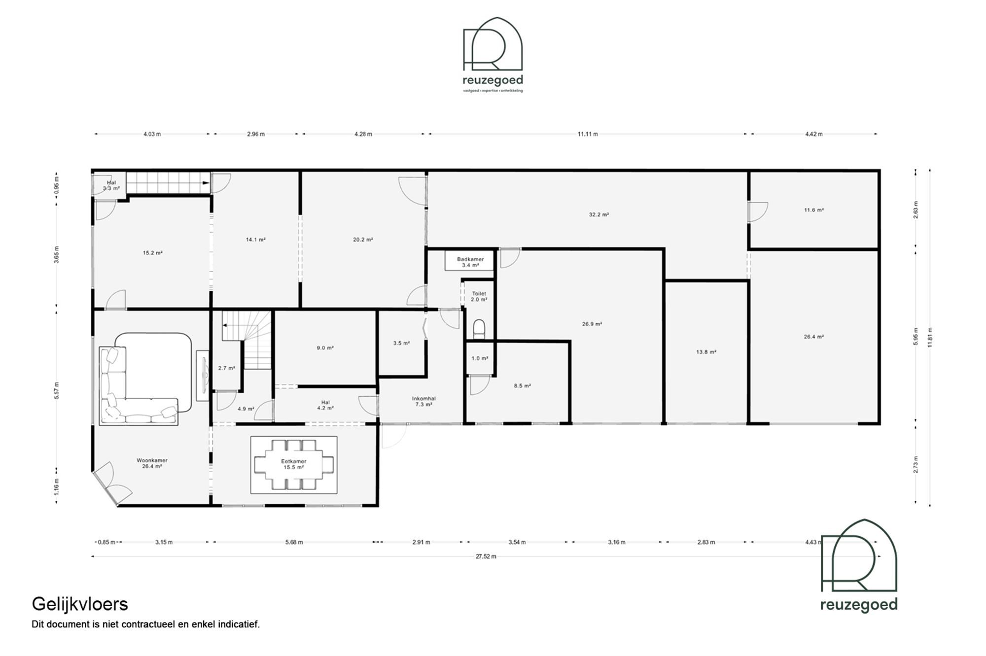 Te renoveren huis (tweewoonst)  met mogelijkheid tot 2 bouwgronden foto 28