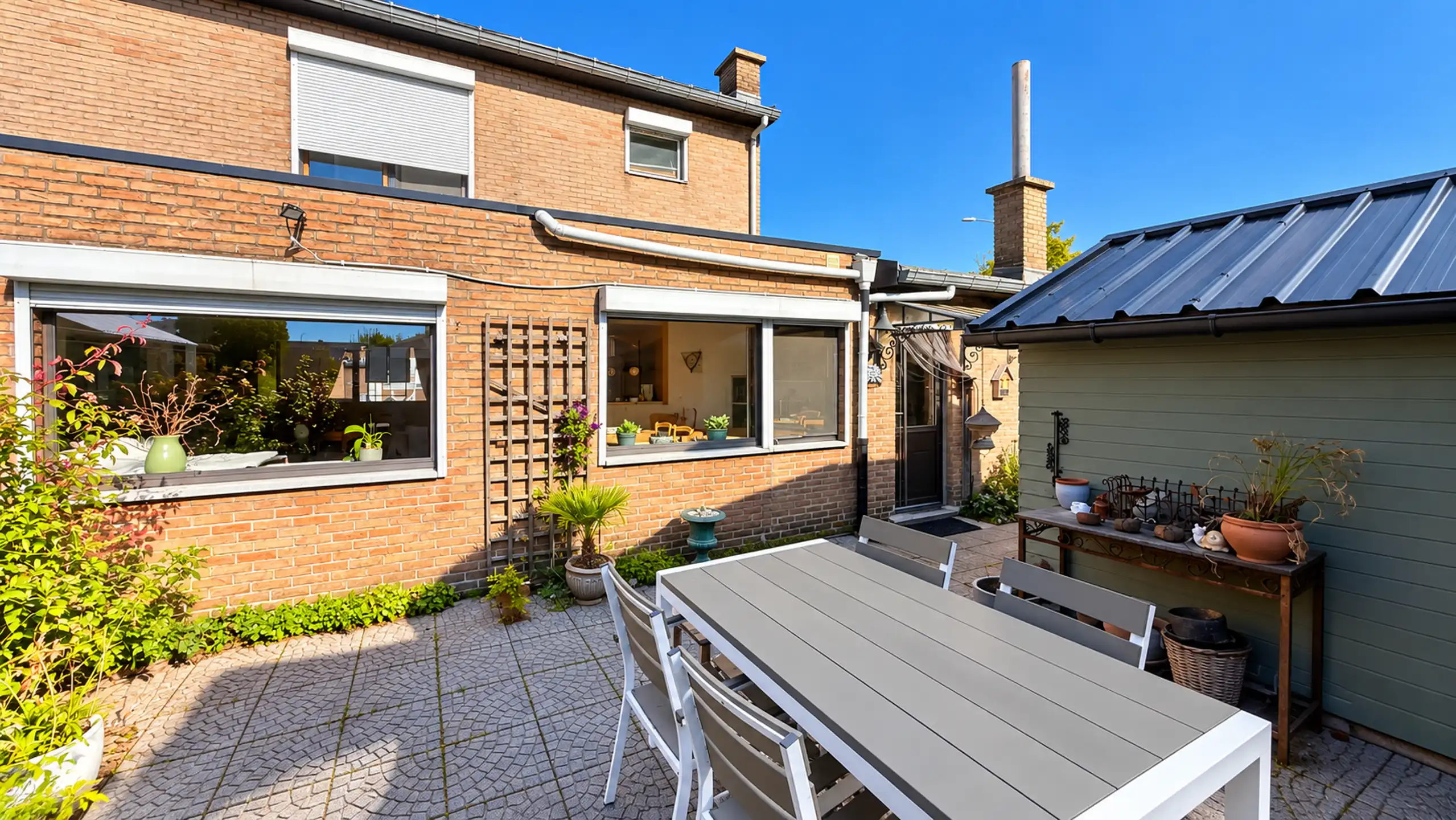 Goed onderhouden woning met 3slpk + garage in Heusden! foto 34