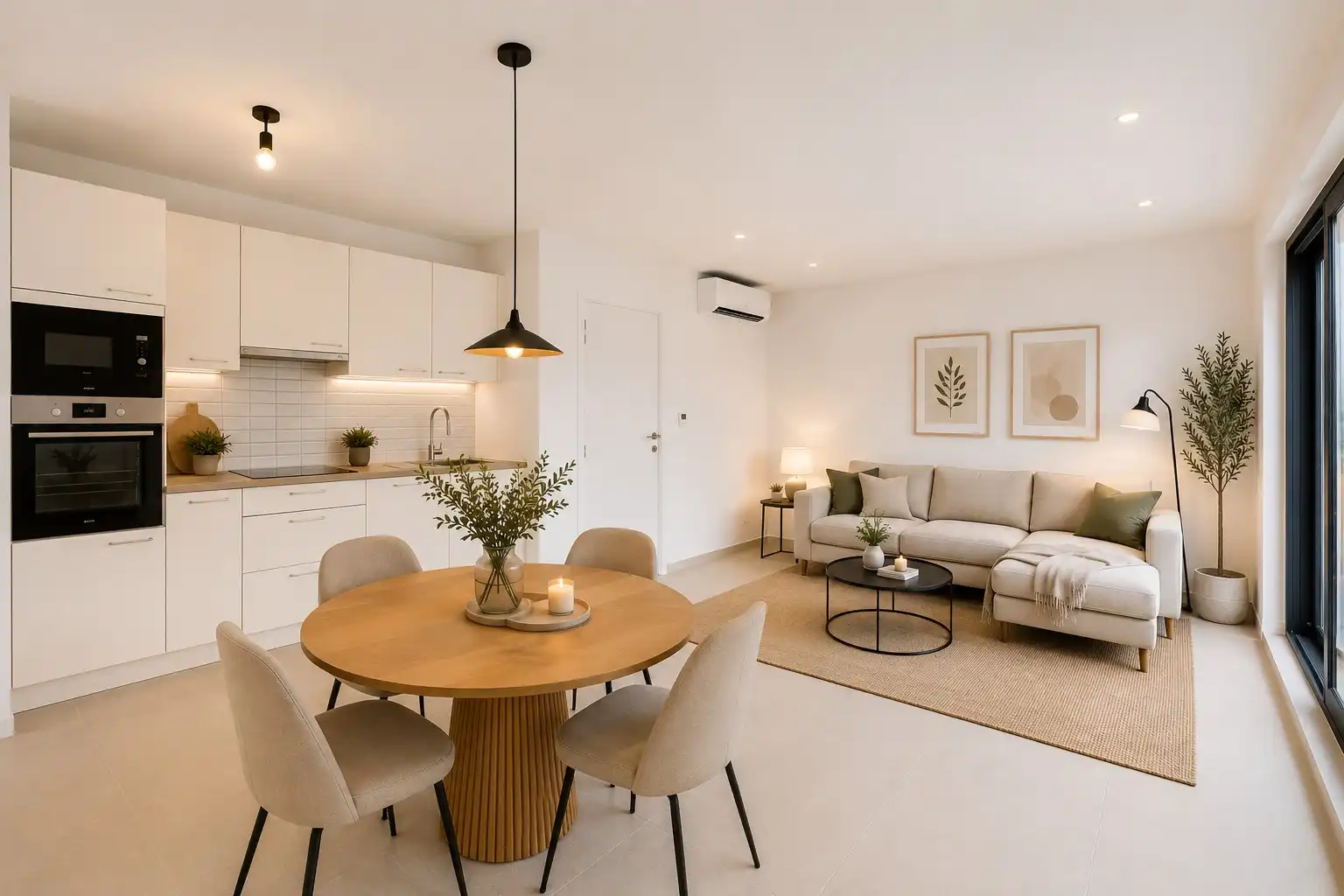 Energetisch gerenoveerd tweeslaapkamer appartement met zeer royaal terras foto {{pictureIndex}}