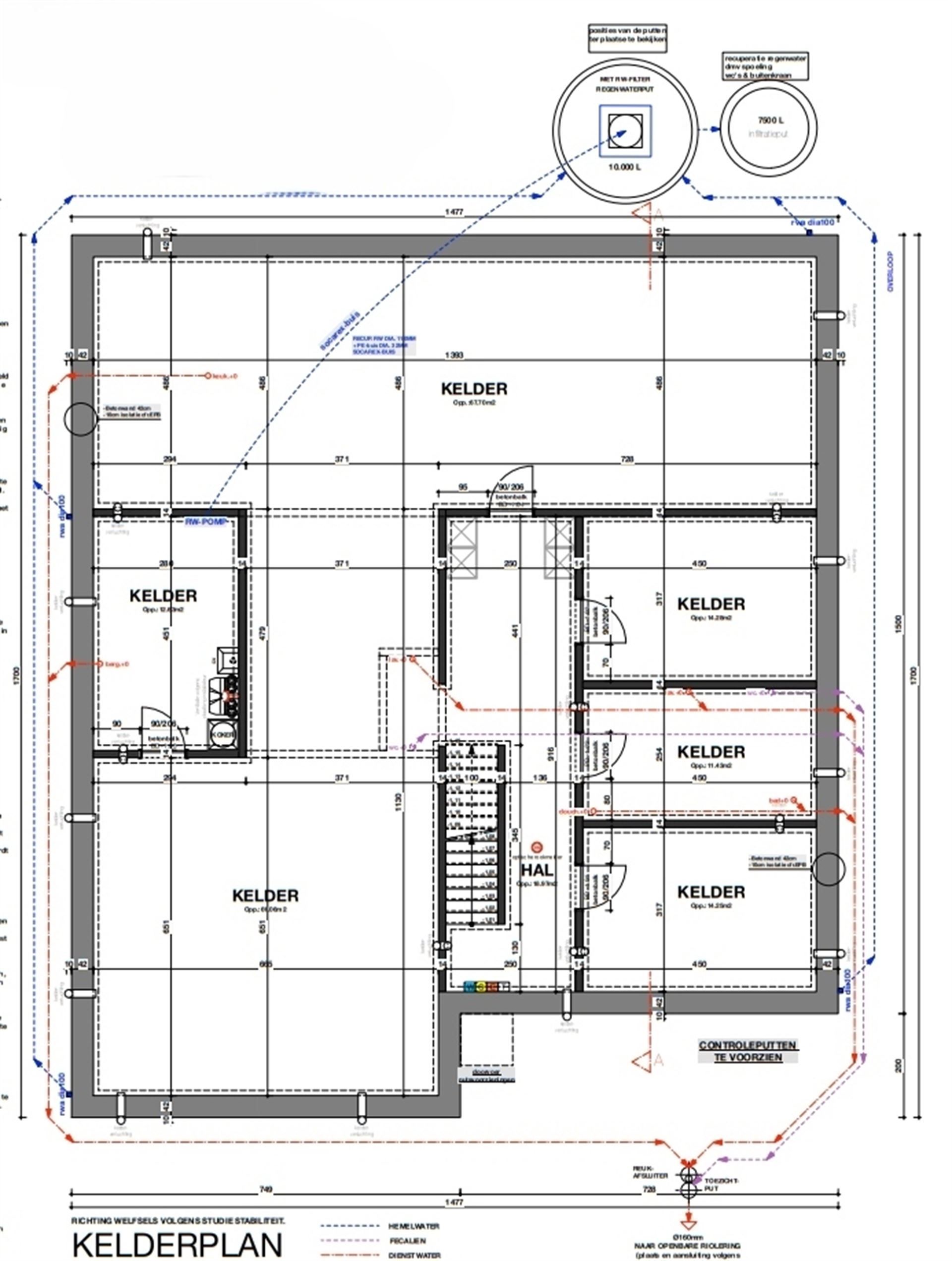 Open bebouwing met gegoten kelder foto 9