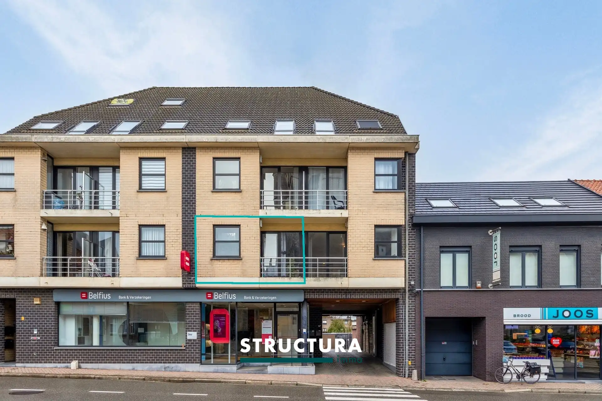 1-slaapkamerappartement met groot terras op toplocatie foto {{pictureIndex}}