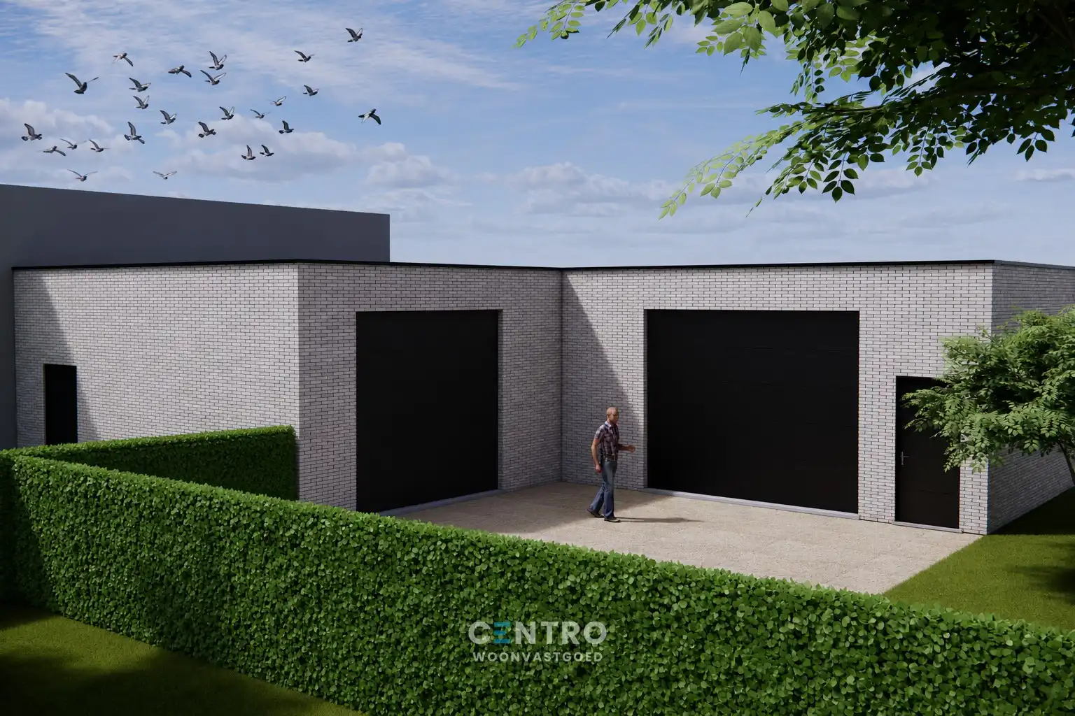 Energiezuinige NB-WONING (Halfopen) met MAGAZIJN (115m²) te koop aan de Maalse Steenweg 361 te Brugge (Sint-Kruis). Volgens Wet Breyne. foto 4