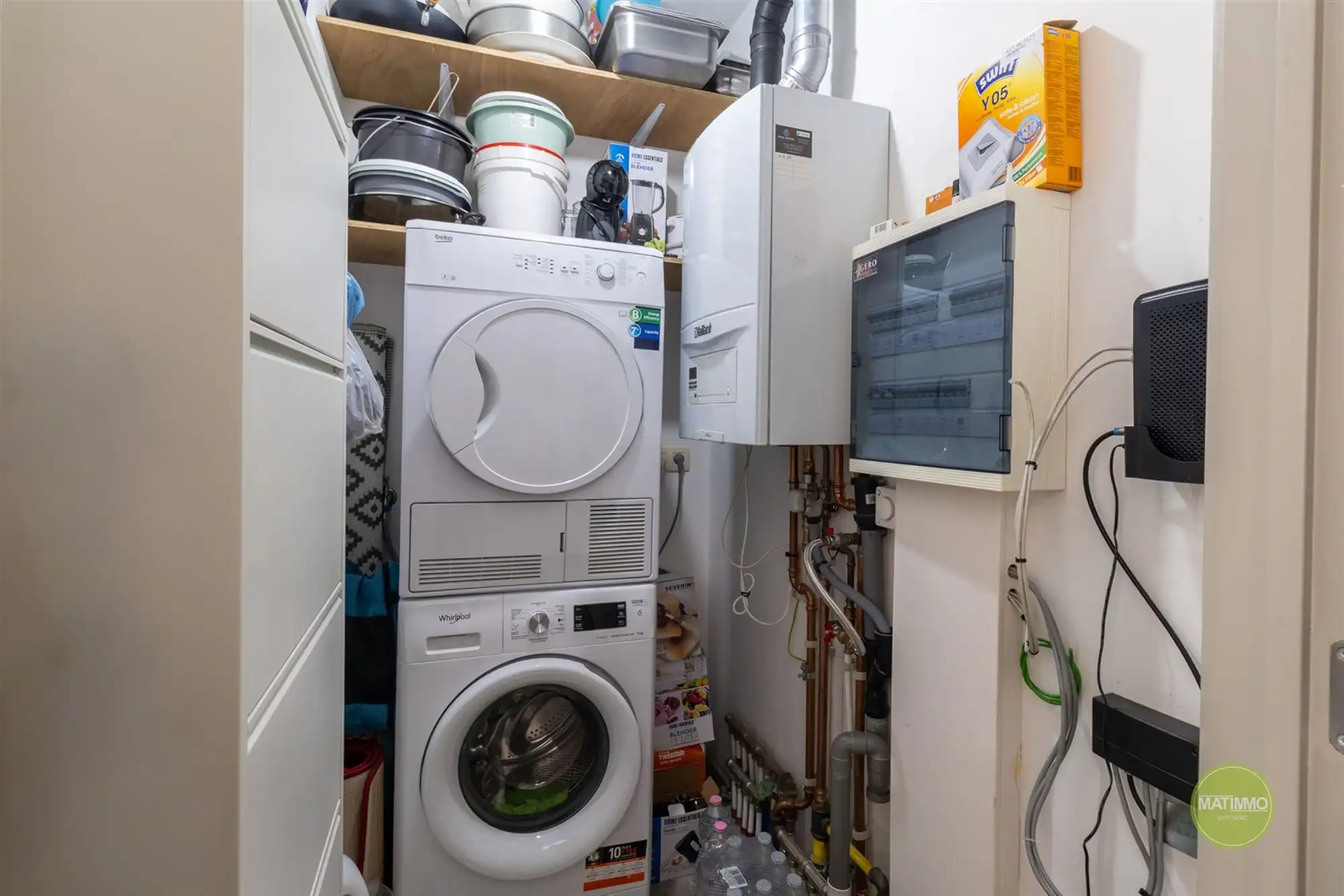 Gelijkvloers appartement met 2 slaapkamers en garage in Mol foto 10