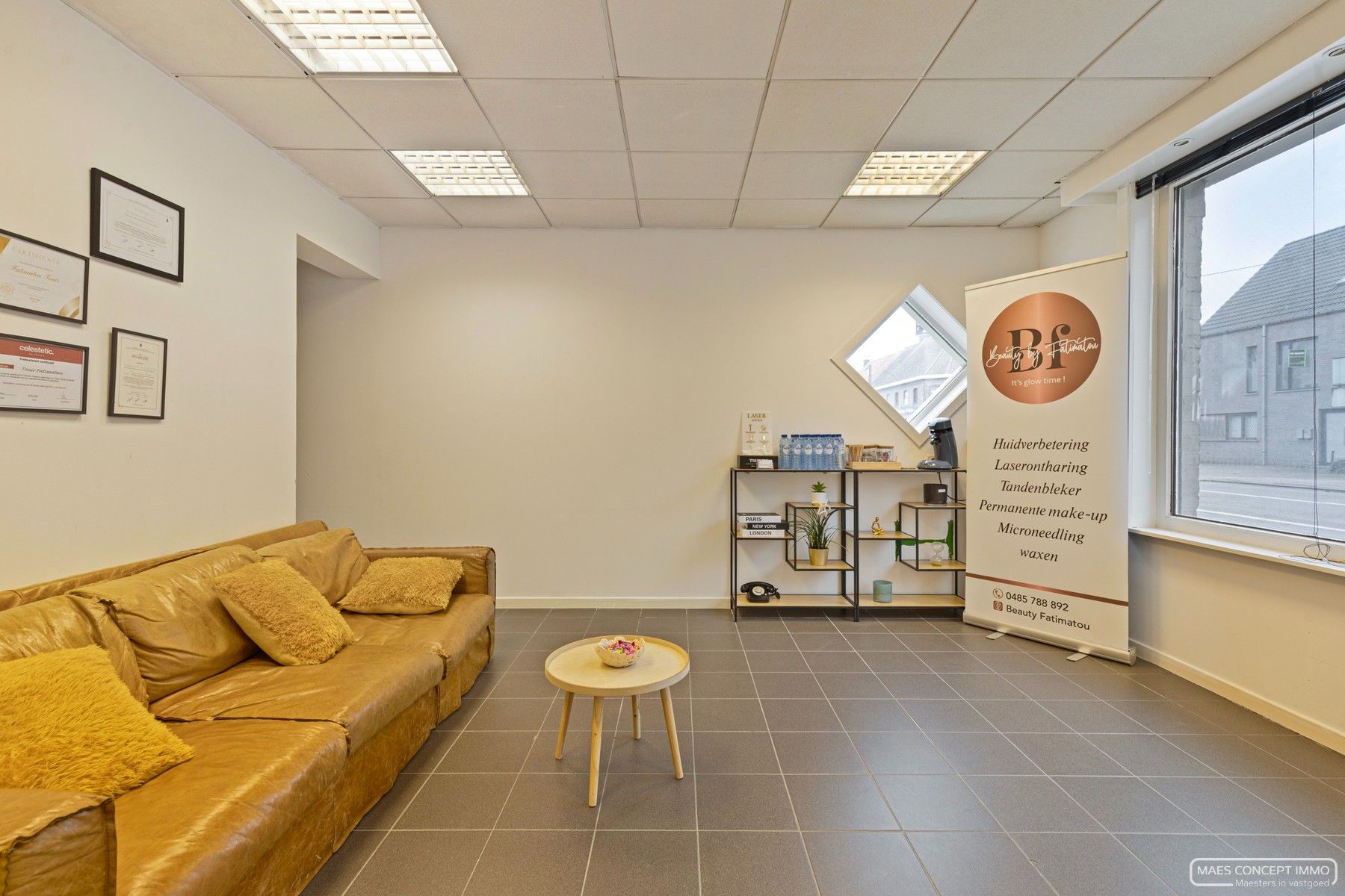 Te koop handelspand met appartement boven in centrum Desselgem foto 8