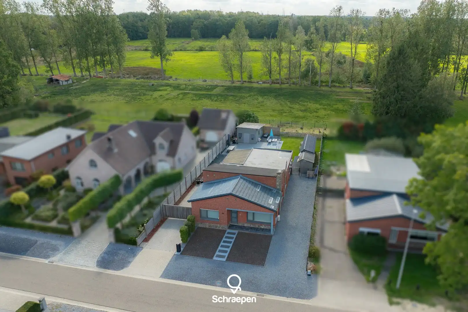 Gelijkvloerse instapklare woning met 3 slpks op zuidwestelijk georiënteerd perceel van circa 8,5 are! foto 21