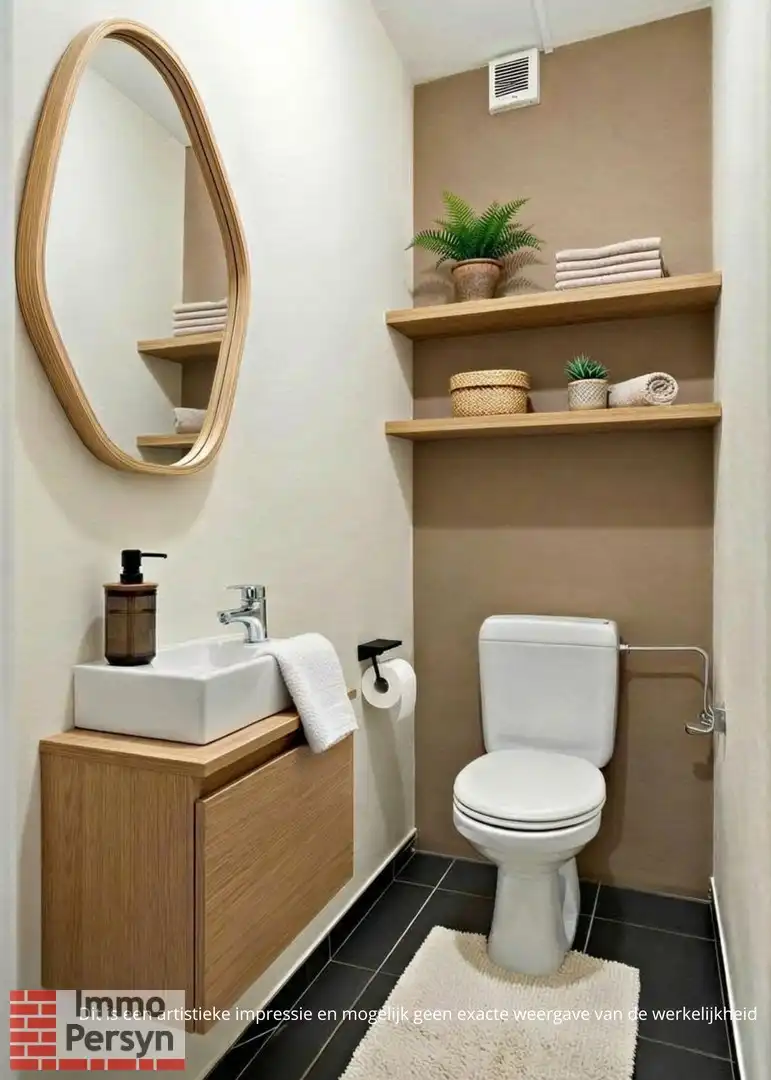 Licht en comfortabel 2-slaapkamerappartement op de 1e verdieping in kleinschalig hoekgebouw – Topligging aan station Aarschot foto 12