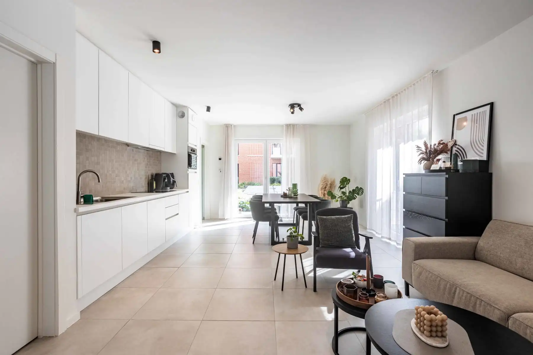 Stijlvol Gelijkvloers Appartement te koop in hartje Aalst foto 7