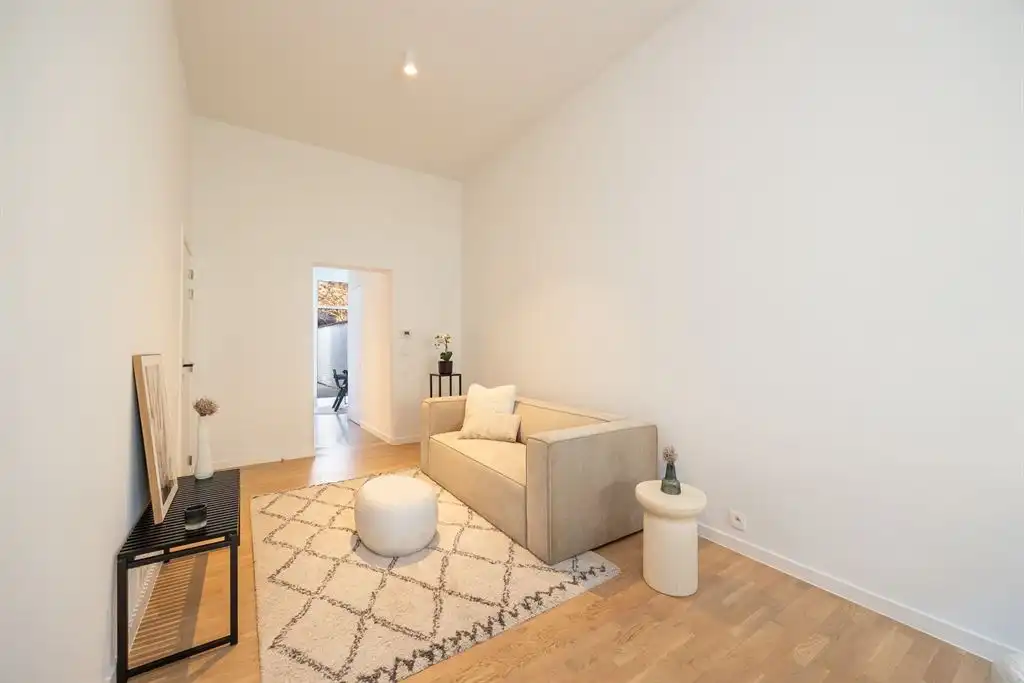 Gerenoveerd gelijkvloers appartement met stadstuin foto 4