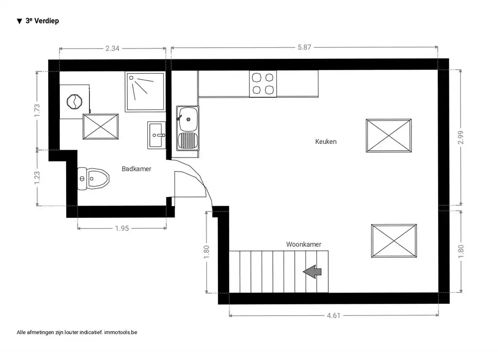 Gerenoveerd appartement met mezzanine foto 7