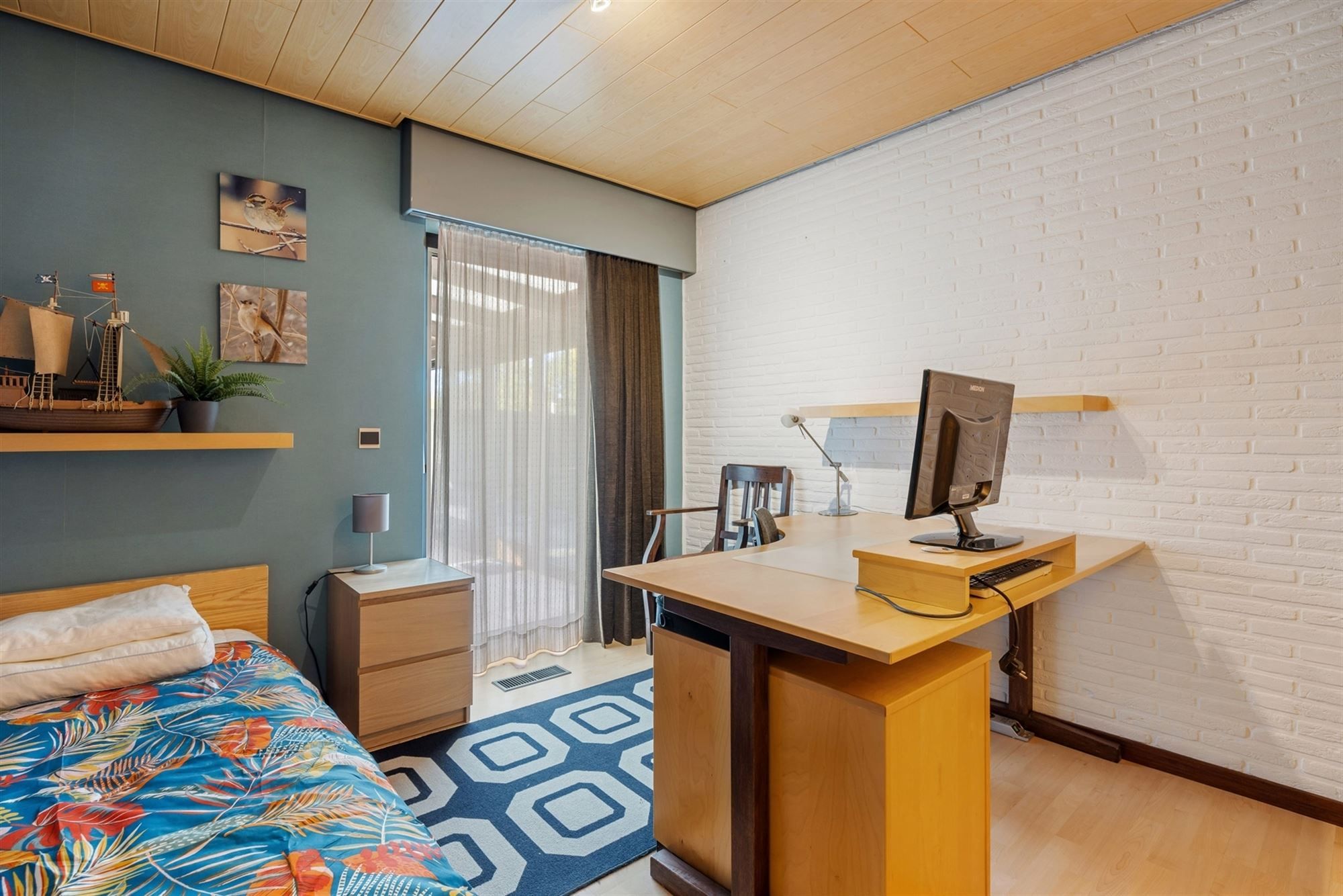 HEEL GOED ONDERHOUDEN WONING MET 3 SLAAPKAMERS UITERST RUSTIG GELEGEN OP EEN PERCEEL VAN 14A TE HEPPEN foto 21