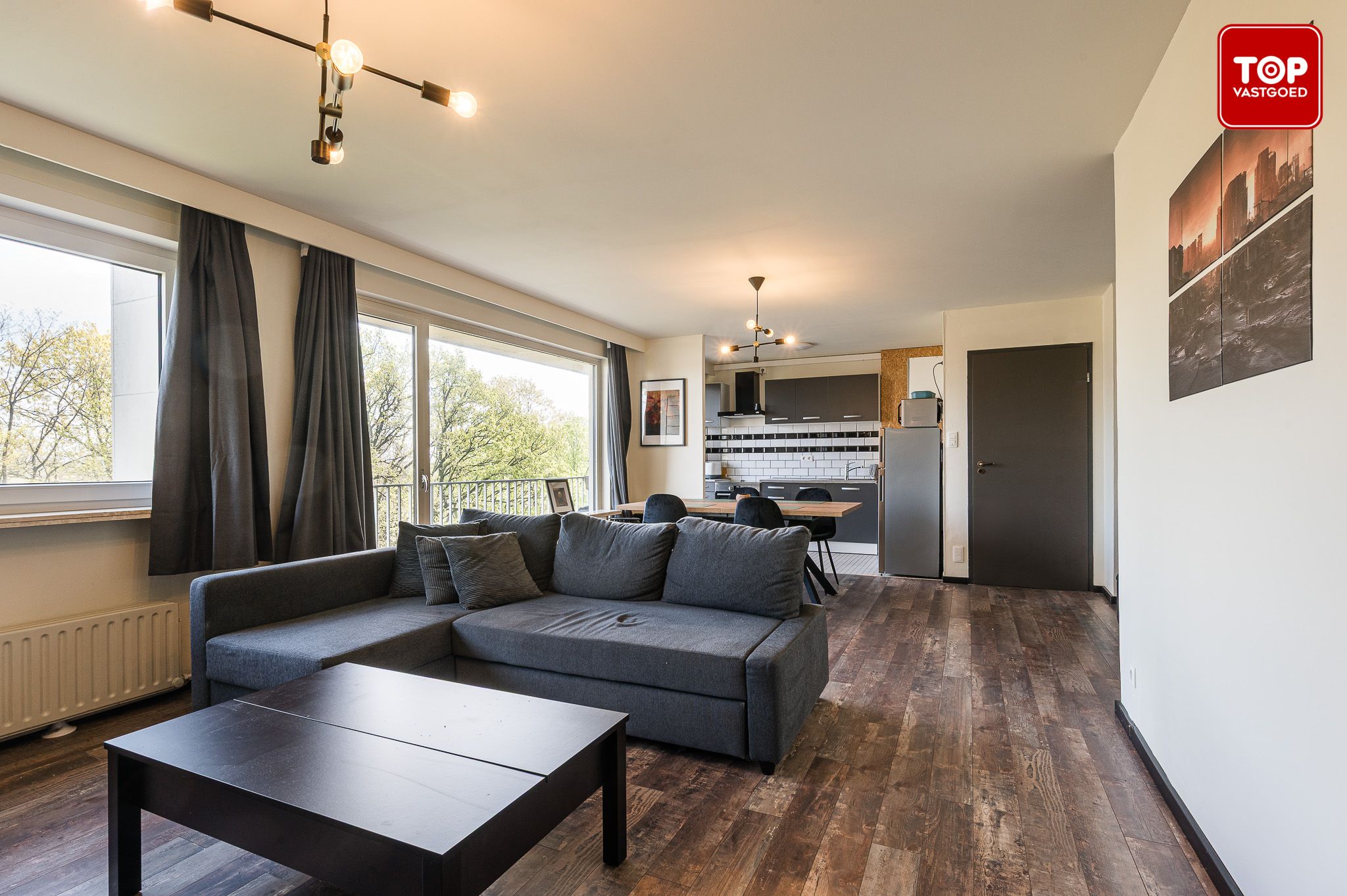 Instapklaar 2-slaapkamer appartement met groot terras en zicht op een prachtig park. foto 3