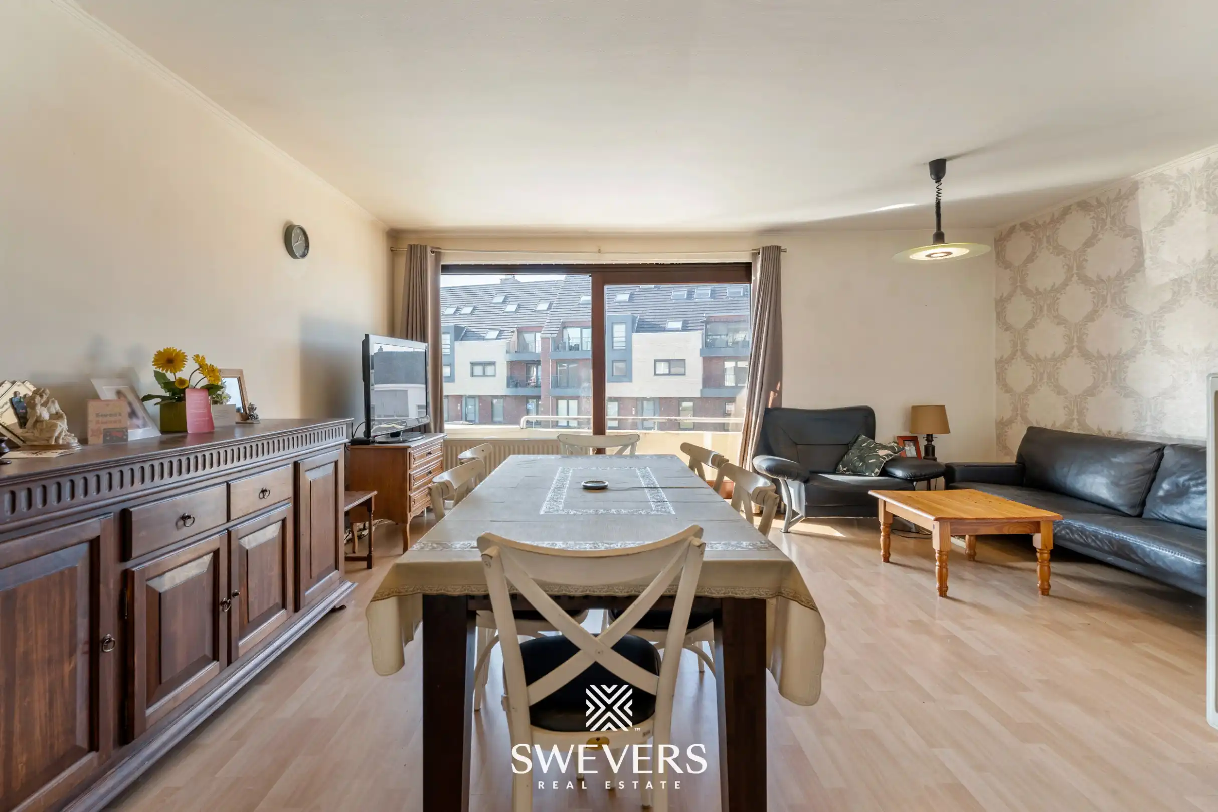 Gezellig appartement met twee slaapkamers en terras te Beringen foto 2