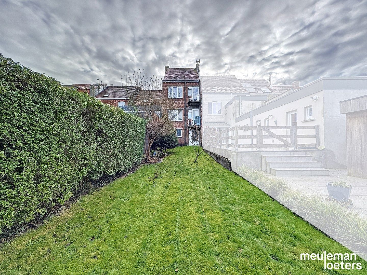 Opbrengsteigendom met tuin aan rand van Brugge foto 2