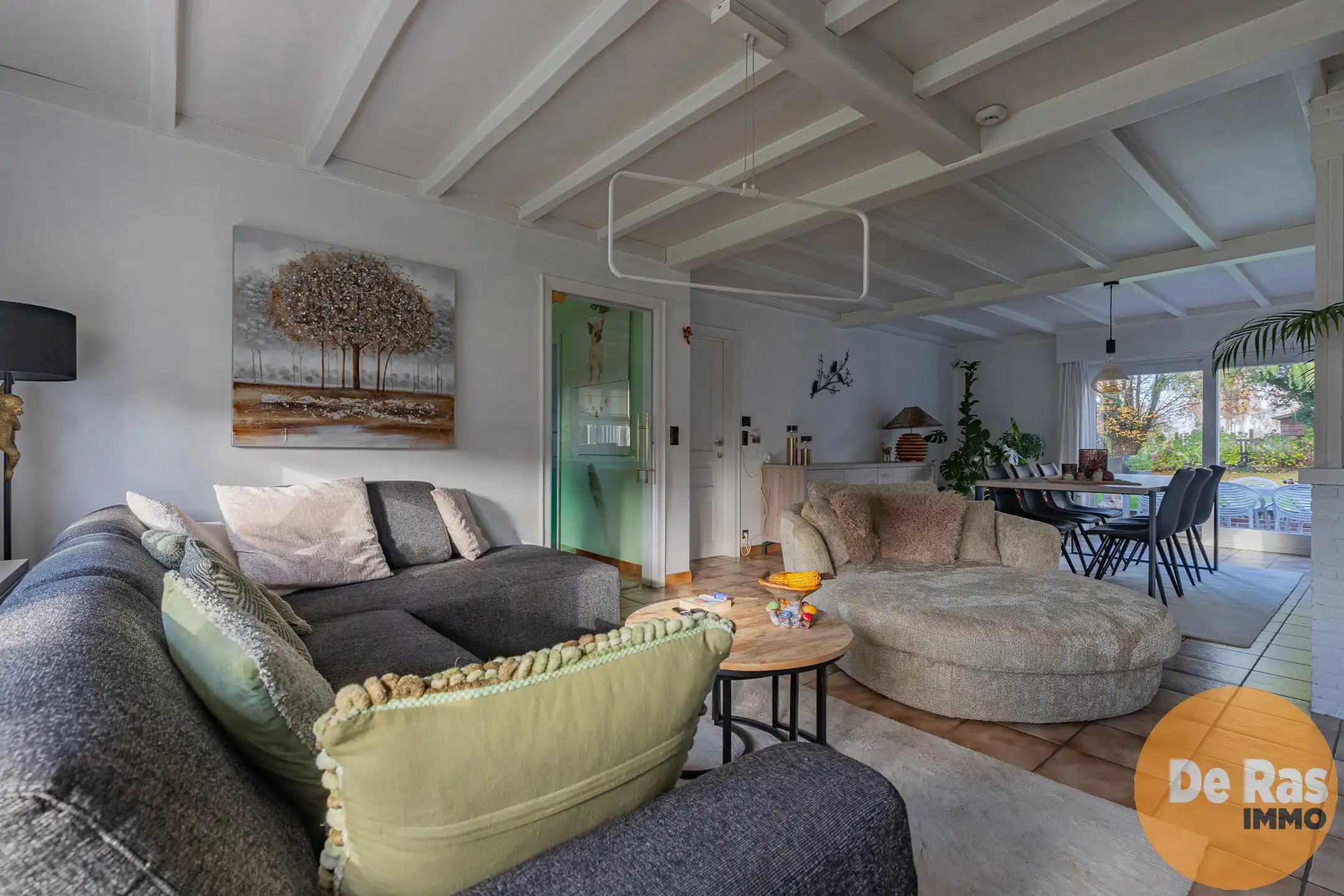 RESSEGEM -Residentieel gelegen fermette met 3slp/garage/tuin foto 8