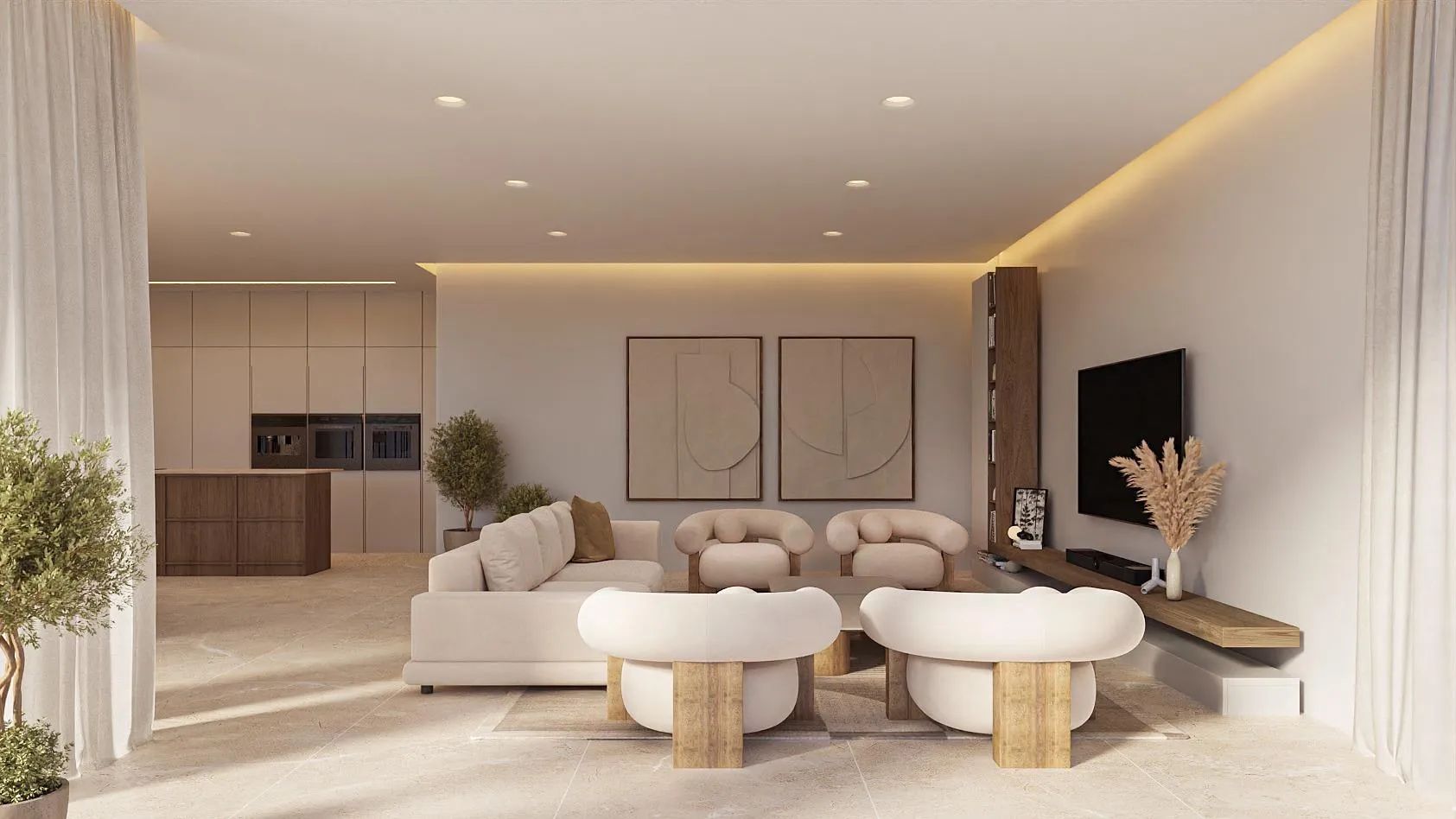 Exclusieve nieuwbouwvilla in Moraira – modern design en luxe levensstijl op slechts minuten van de Middellandse Zee foto 3