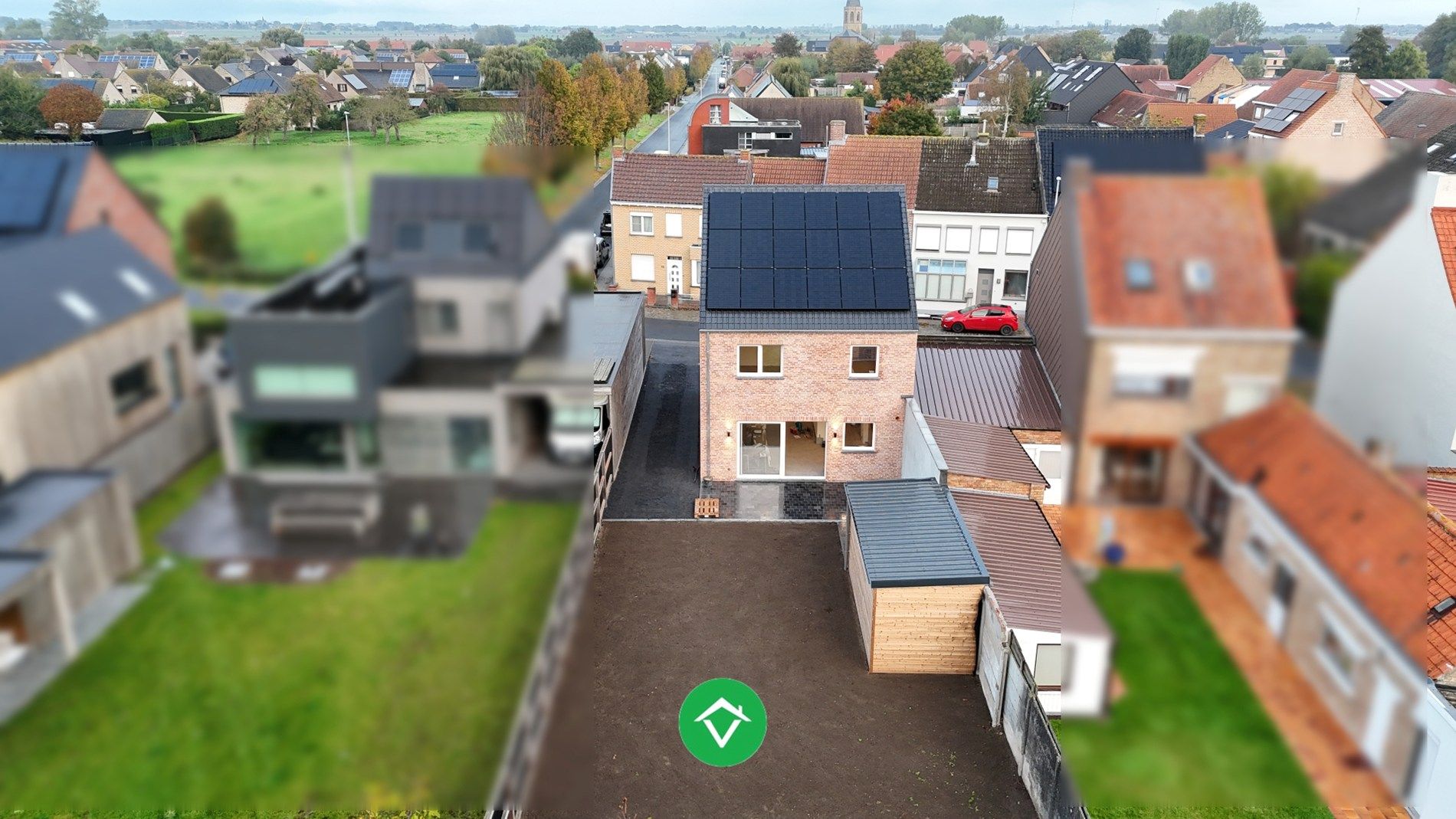 Stijlvolle halfopen nieuwbouwwoning in het landelijke Koekelare foto 27