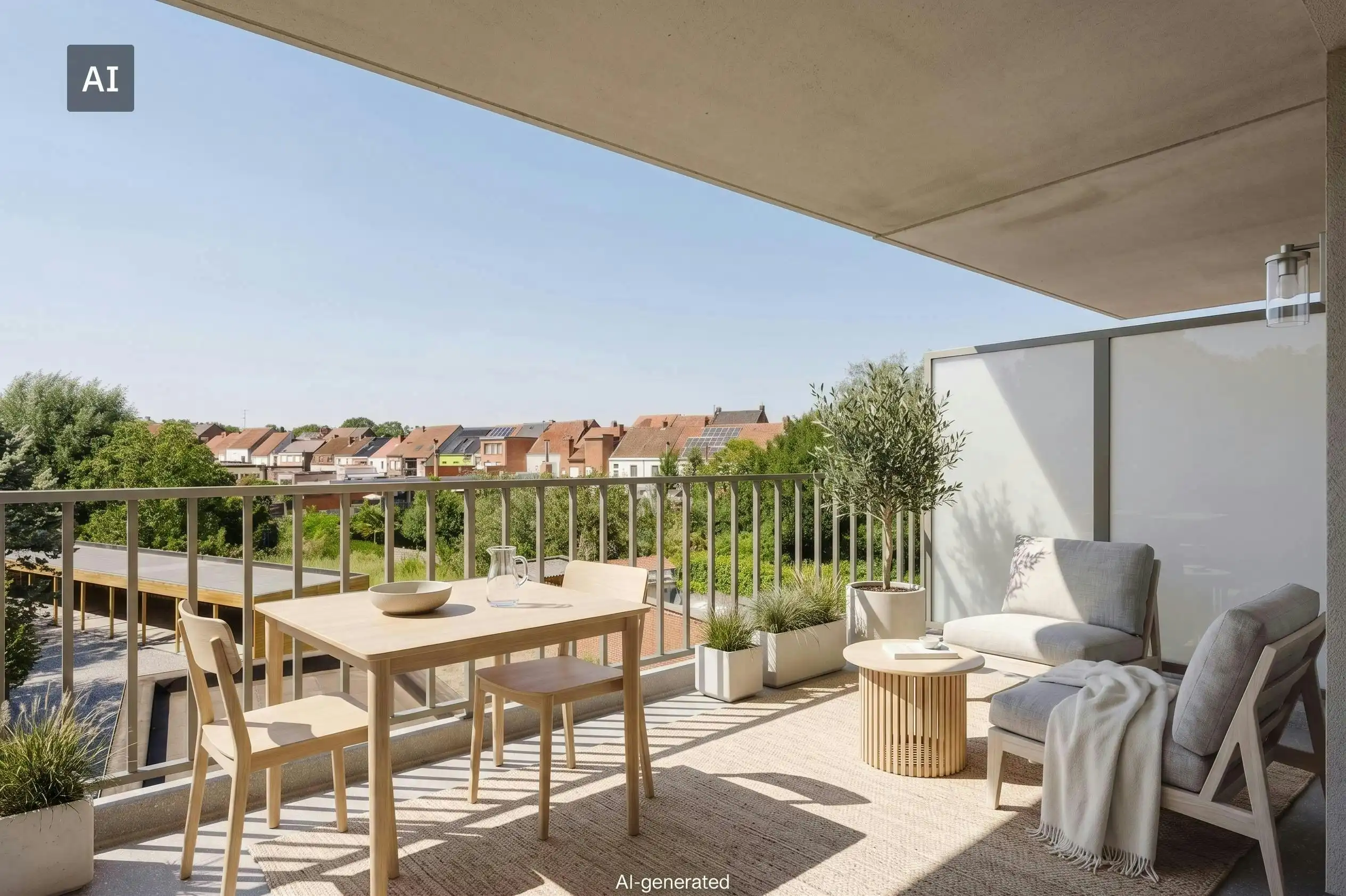 Nieuw 1-slaapkamerappartement te koop in residentie Greenscape foto 9