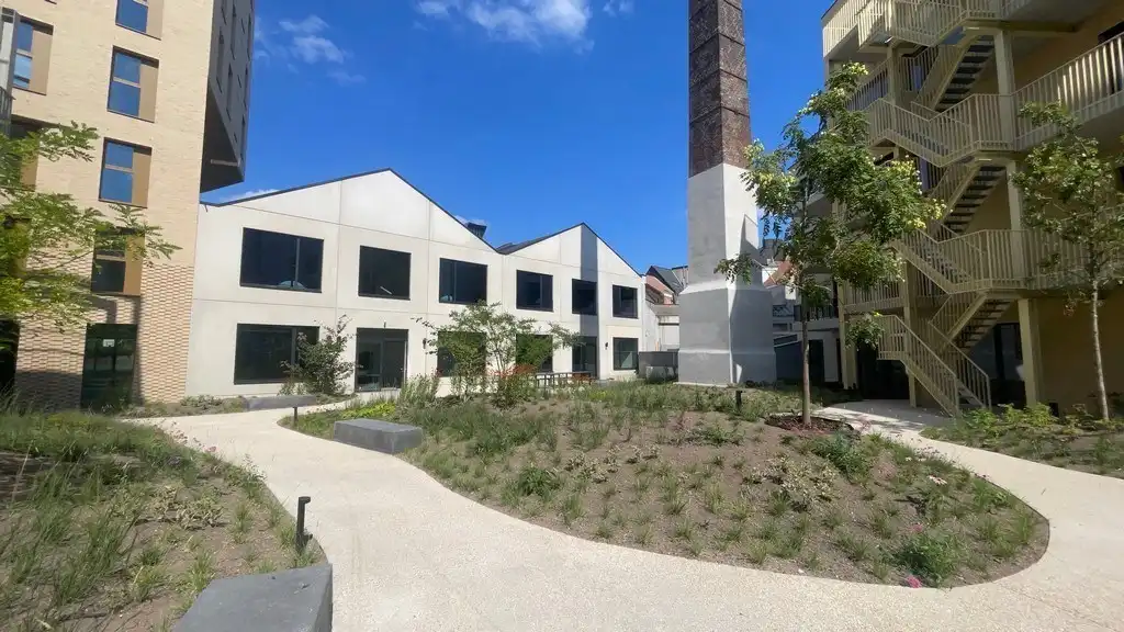 Nieuwbouw kantoren te huur in The Bunch Antwerpen foto 2