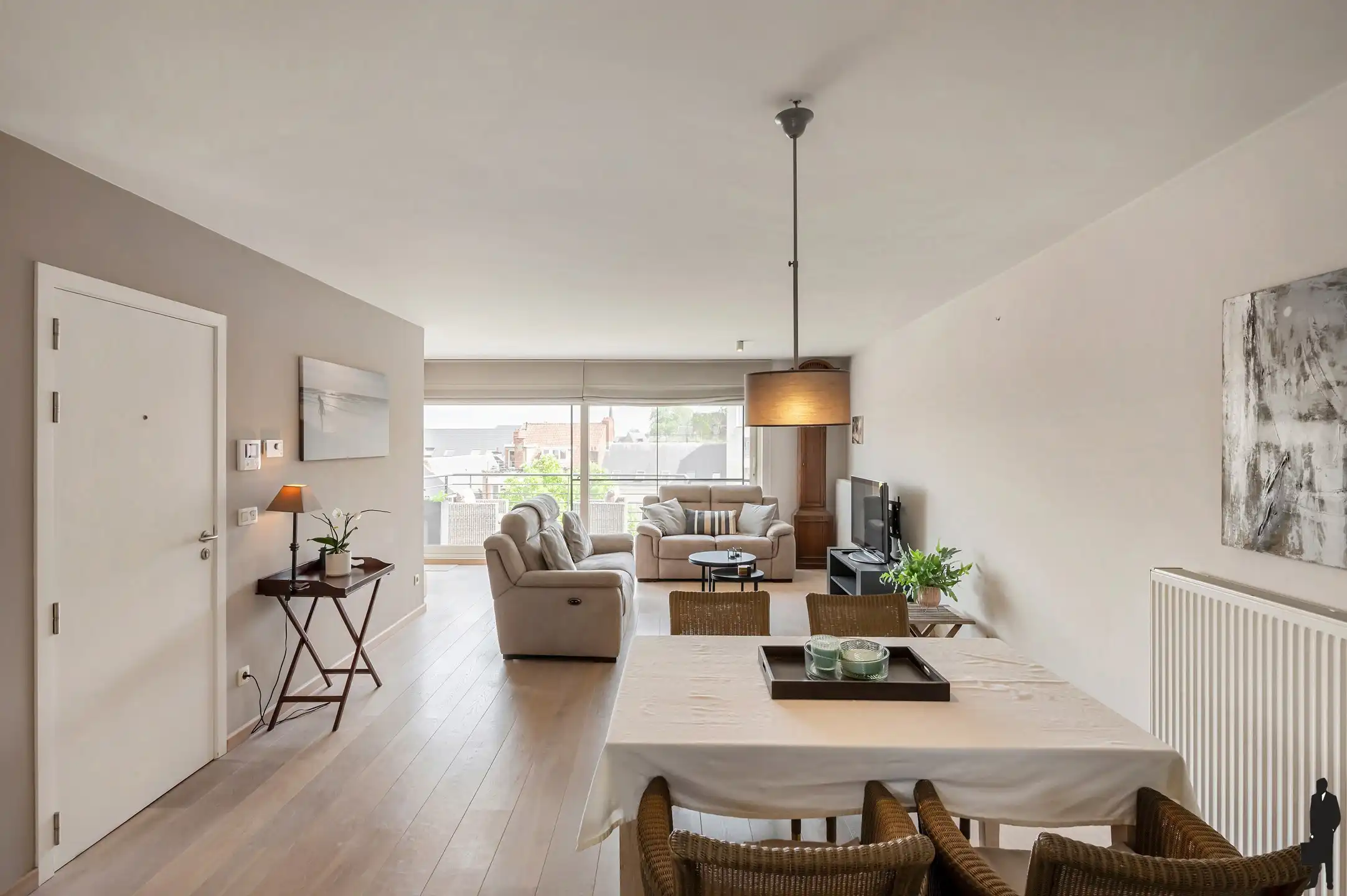 Duplex met 2 slpks en 2 terrassen gelegen in centrum Lier foto 3