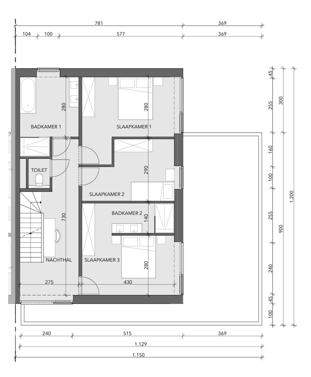 Lot 3: Ruime nieuwbouwwoning (286 m²) op perceel van 850 m² foto 5