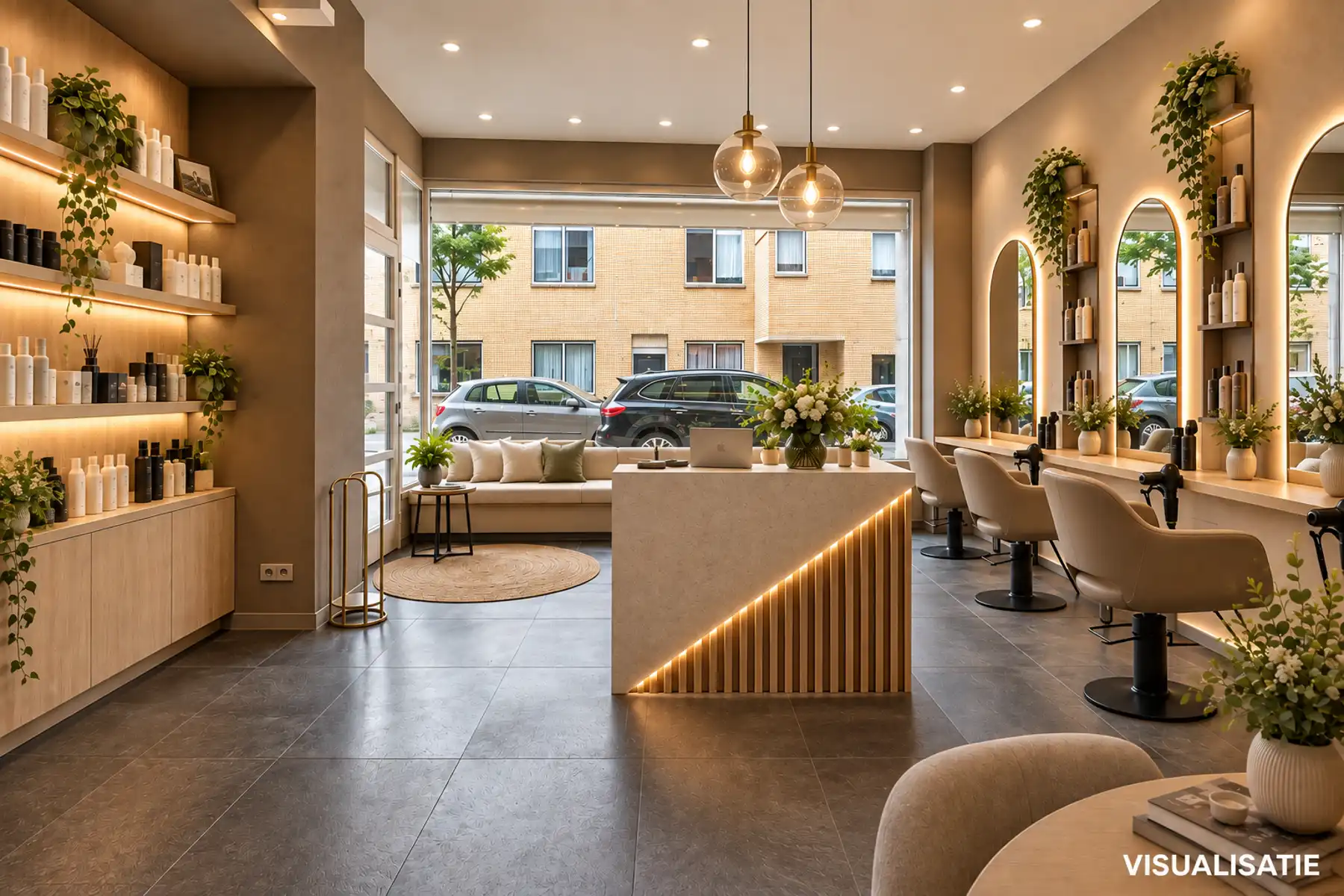 Herenwoning met handelsruimte & bijgebouw in centrum Lokeren foto 11