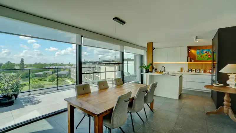 Exclusieve penthouse 137m² + dakterras 86m² in parkdomein foto 10