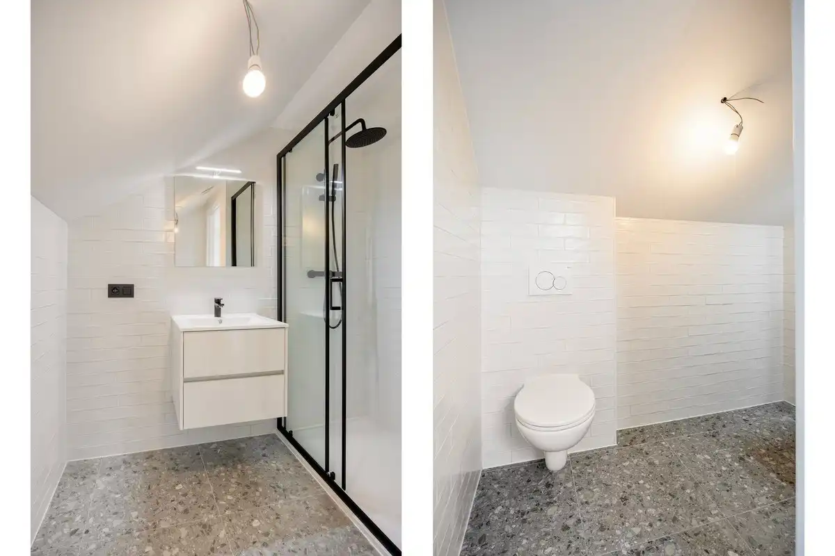 Volledig gerenoveerd en gemeubelde studentenkamer met privé badkamer en gemeenschappelijk terras - EPC A!  foto 13