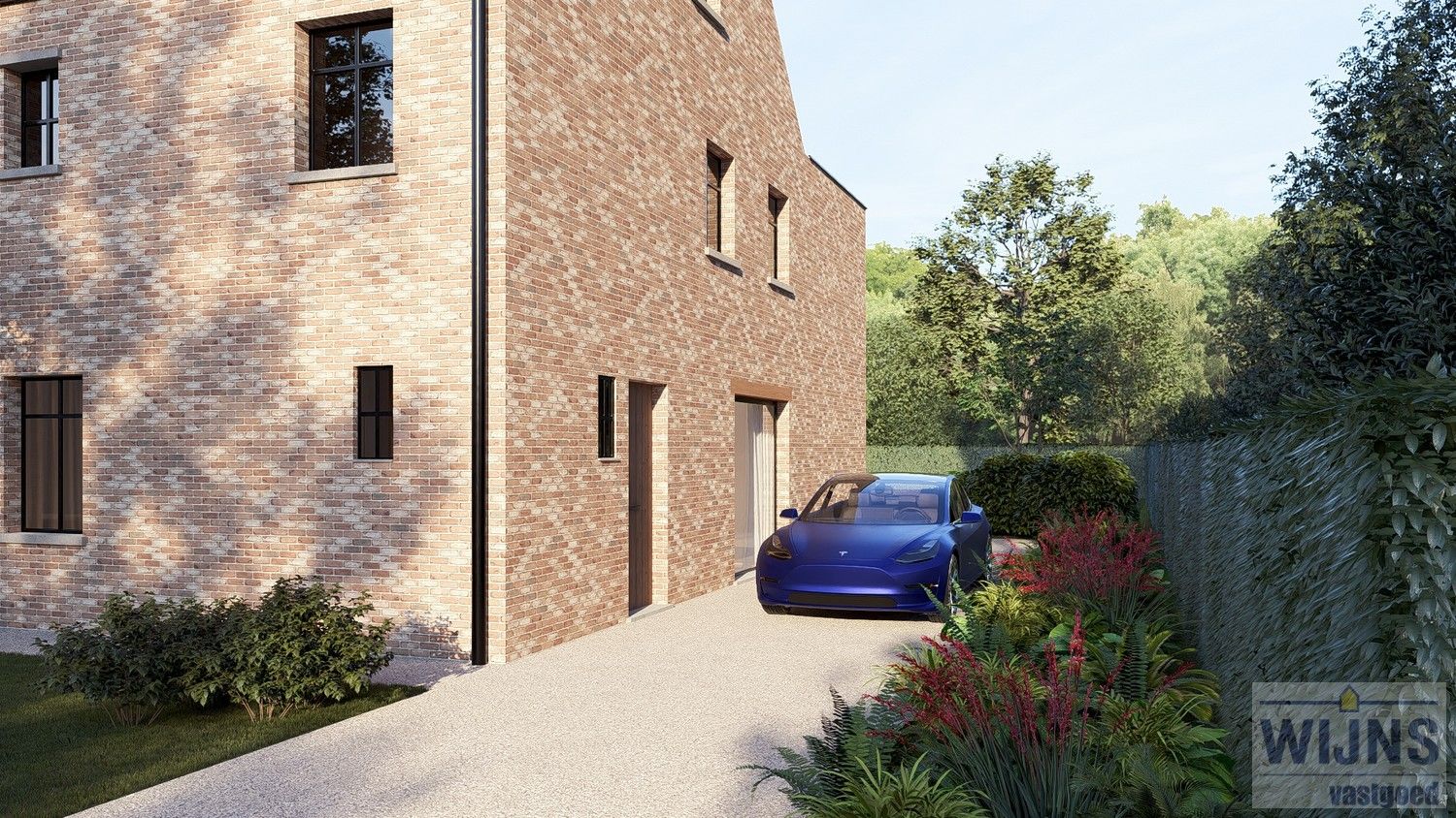 Halfopen nieuwbouwwoning: Ruwbouw winddicht. foto 3