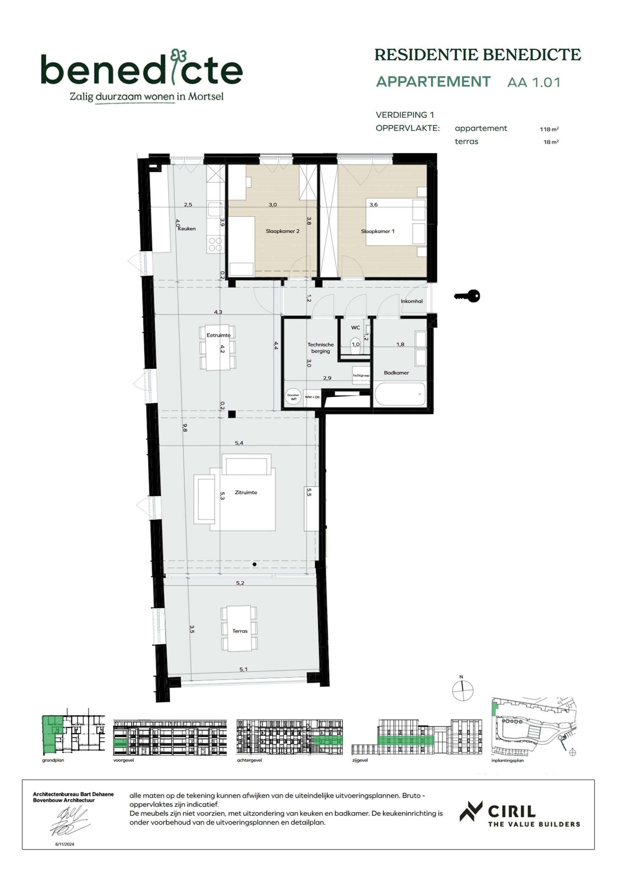 Appartement met terras foto 15