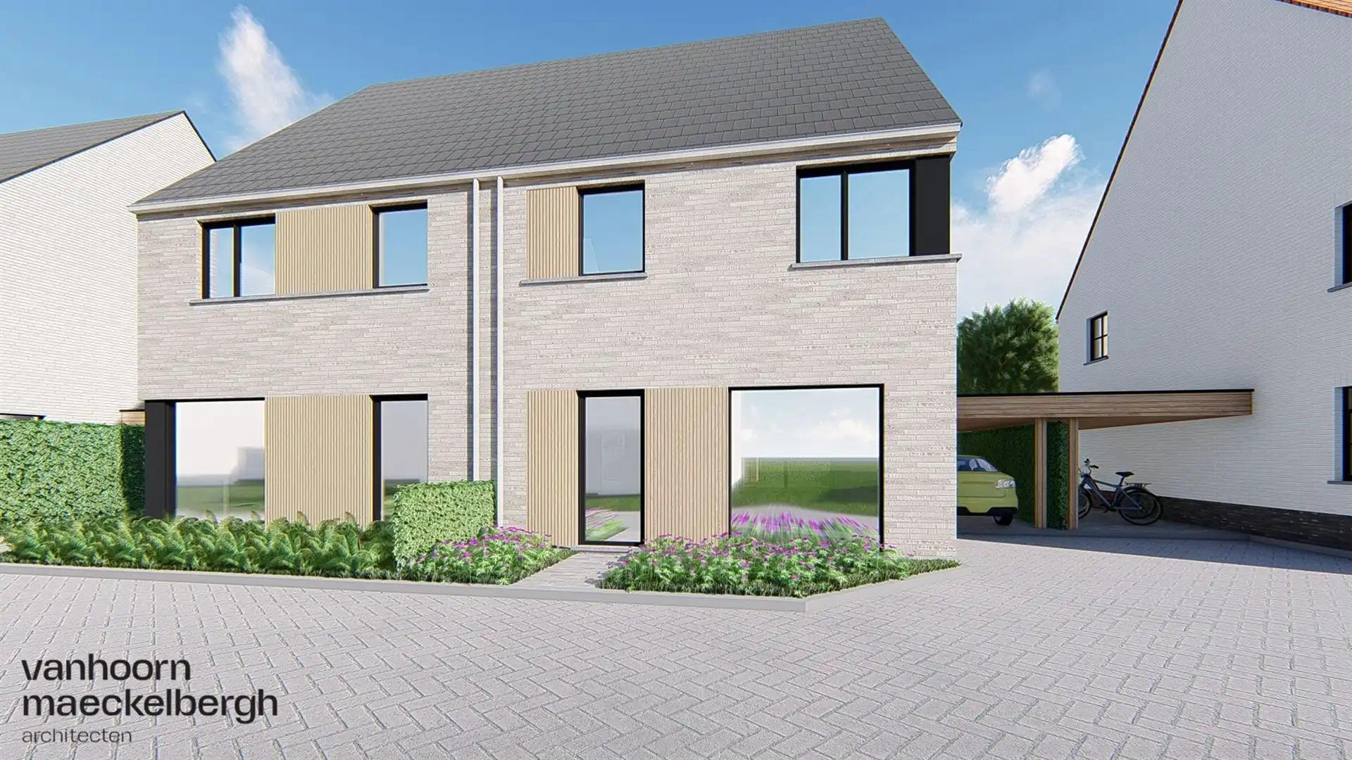 Energiezuinige nieuwbouwwoning in het centrum van Harelbeke foto 23
